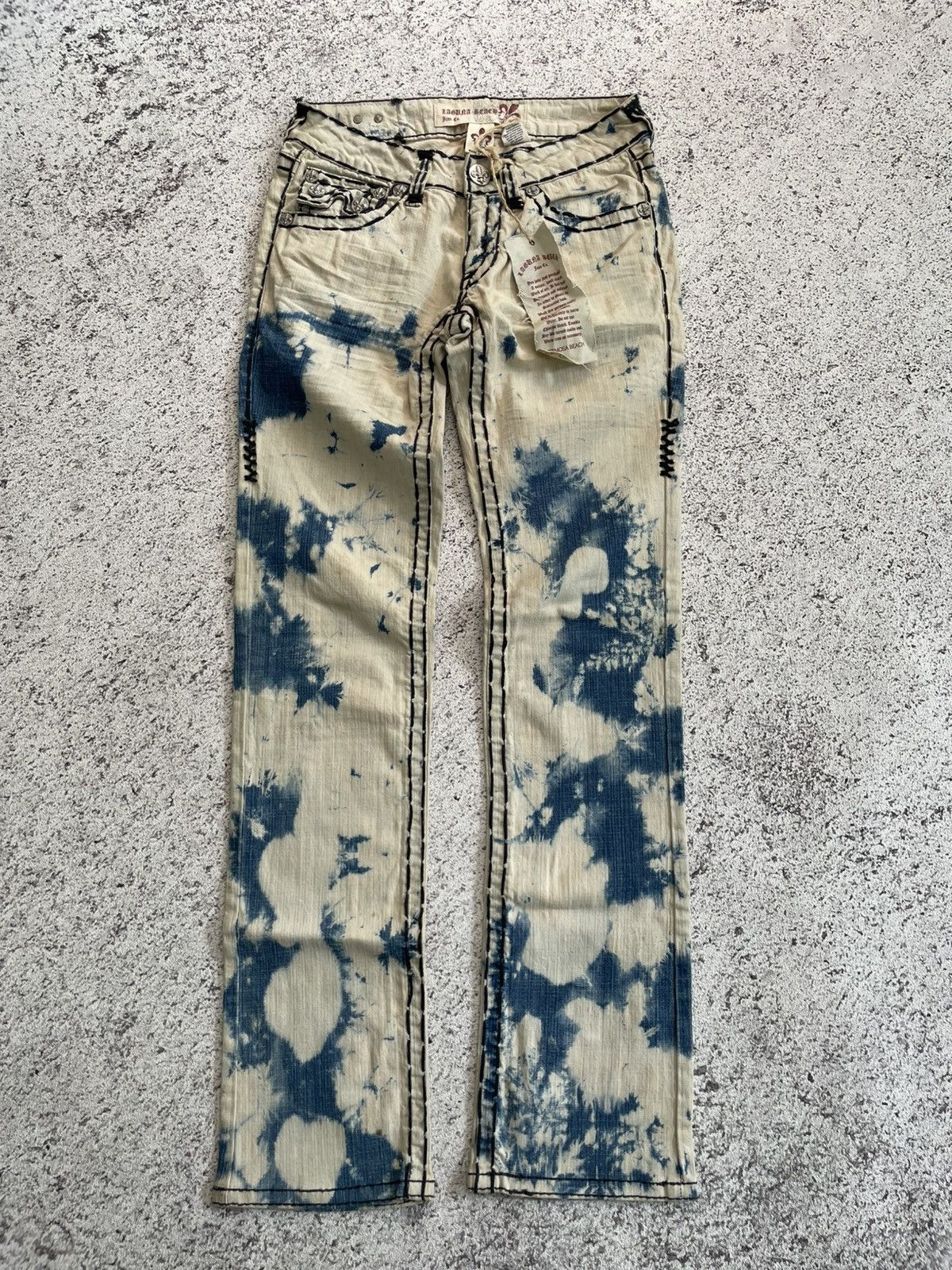 Japanese Brand NWT VINTAGE FLARE VKEI LAGUNA BEACH MADE IN USA Size 26" / US 2 / IT 38 - 1 Thumbnail
