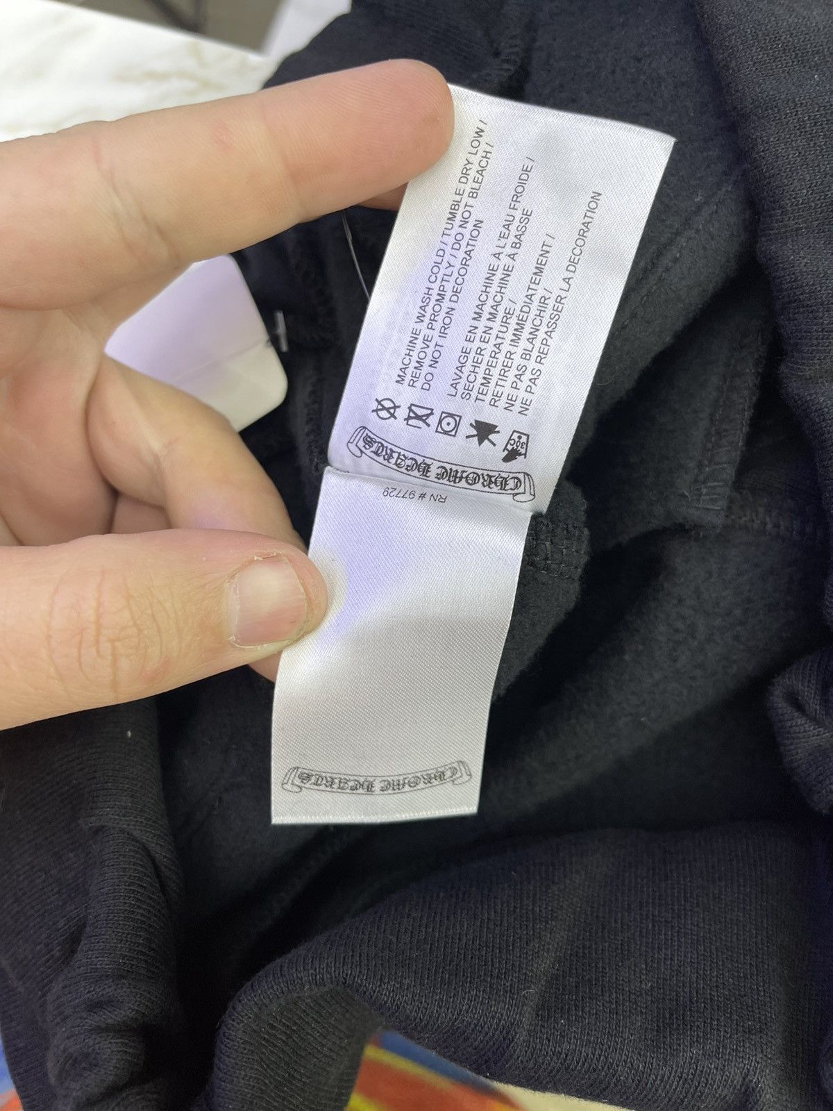 Chrome Hearts Chrome Hearts Sweatpants (black/blue) Size US 30 / EU 46 - 4 Thumbnail