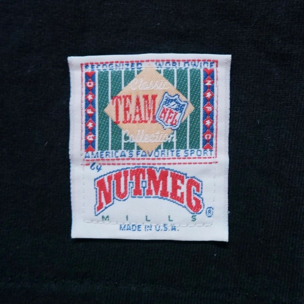 Nutmeg NFL - Kansas City Chiefs Embroidered Black Short Sleeve Tee - Small |612| Size US M / EU 48-50 / 2 - 4 Thumbnail