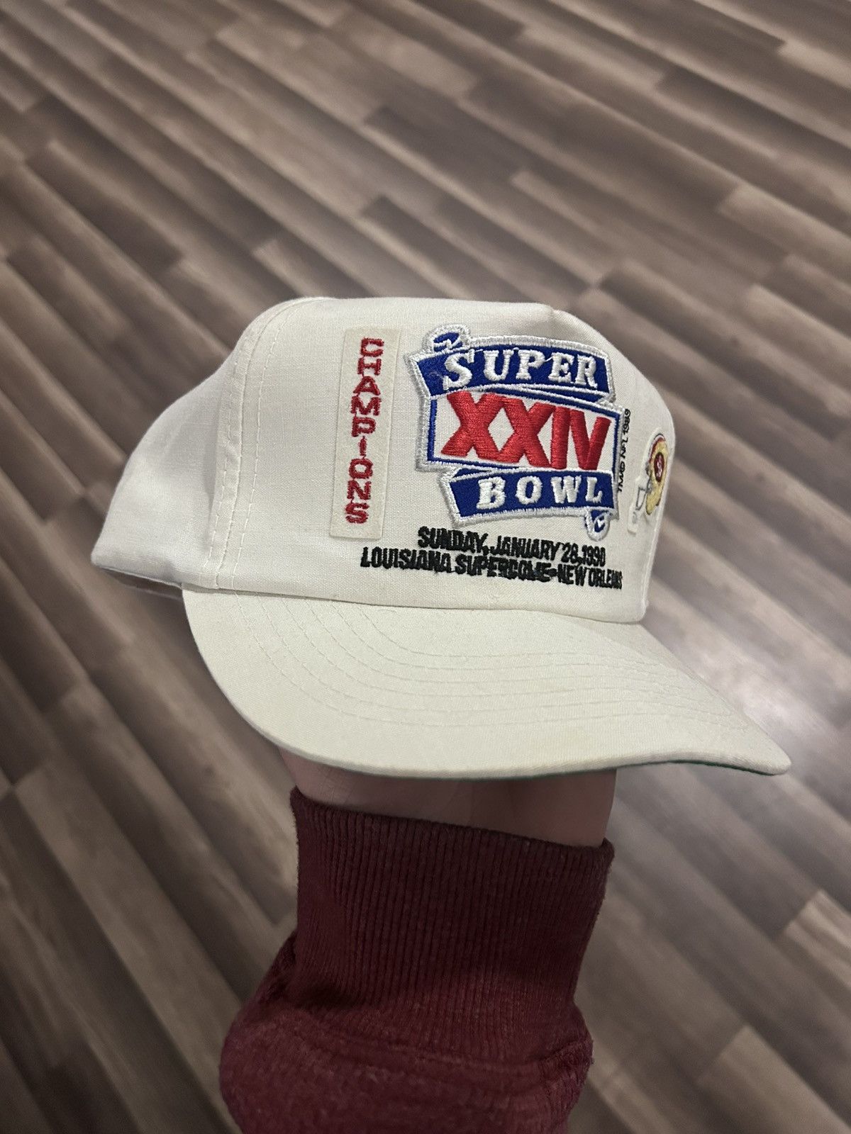 Vintage Vintage 90s 49er Super Bowl hat Size ONE SIZE - 2 Thumbnail