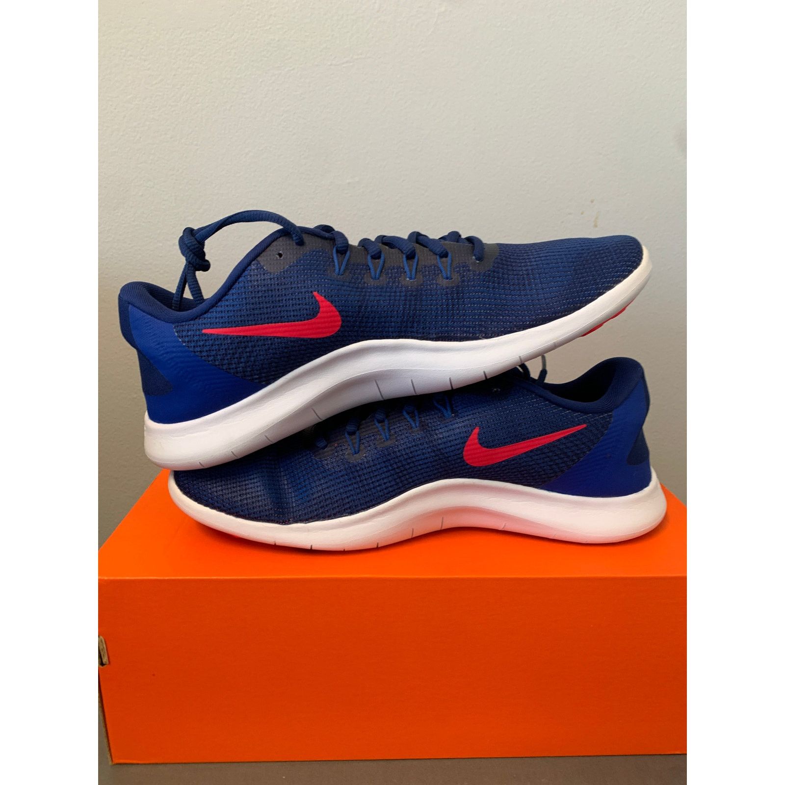 Nike Nike Flex 2018 Runner Blue Men's 10 / Women's 11.5 Size US 10 / EU 43 - 5 Thumbnail