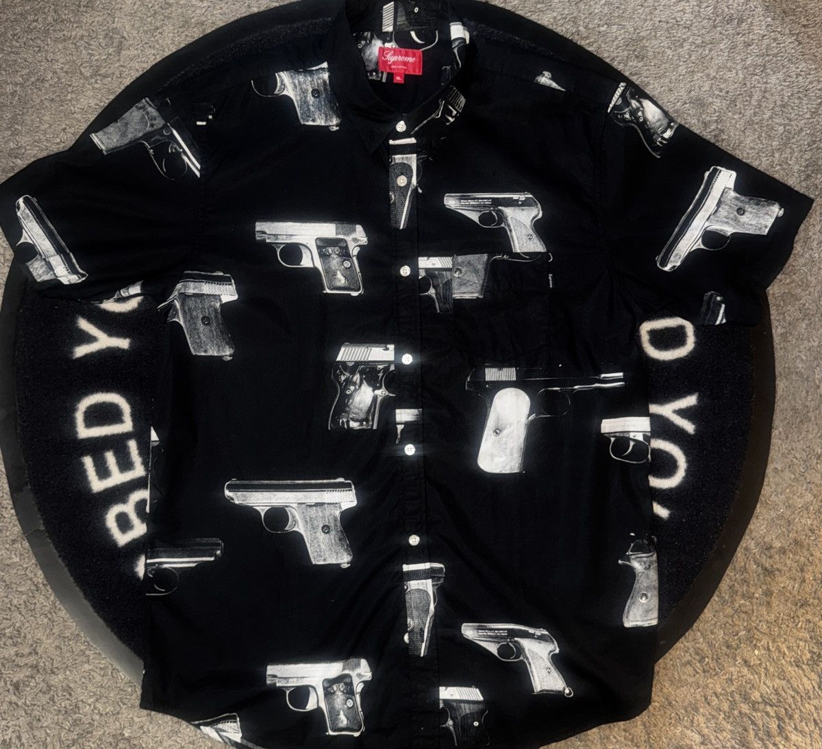 Supreme Supreme Guns Button Up Size US XL / EU 56 / 4 - 1 Thumbnail