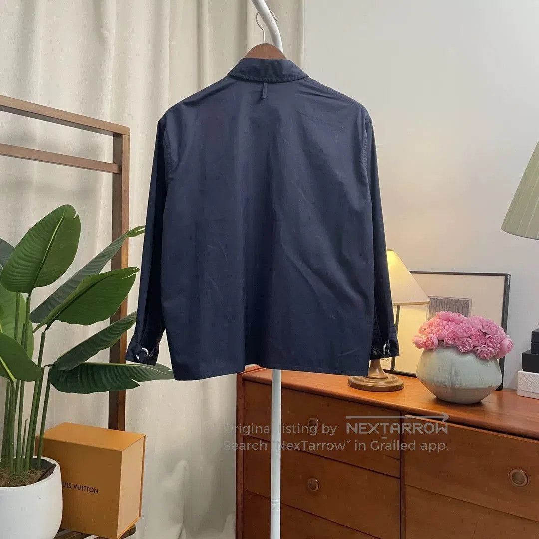 Hermes HERMES Solid Long Sleeve Shirt Jacket. Size US XS / EU 42 / 0 - 2 Thumbnail