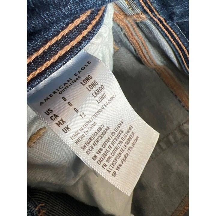 American Eagle Outfitters American Eagle KickBoot Denim Jeans 8 Long Size 32" / US 10 / IT 46 - 4 Thumbnail