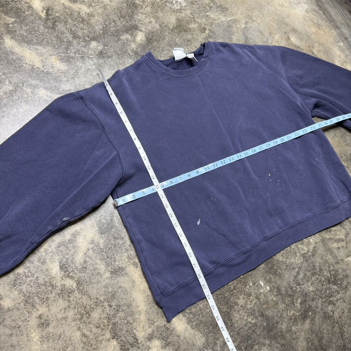 Gap vintage y2k gap navy blue baggy crop painter sweatshirt Size US M / EU 48-50 / 2 - 7 Thumbnail