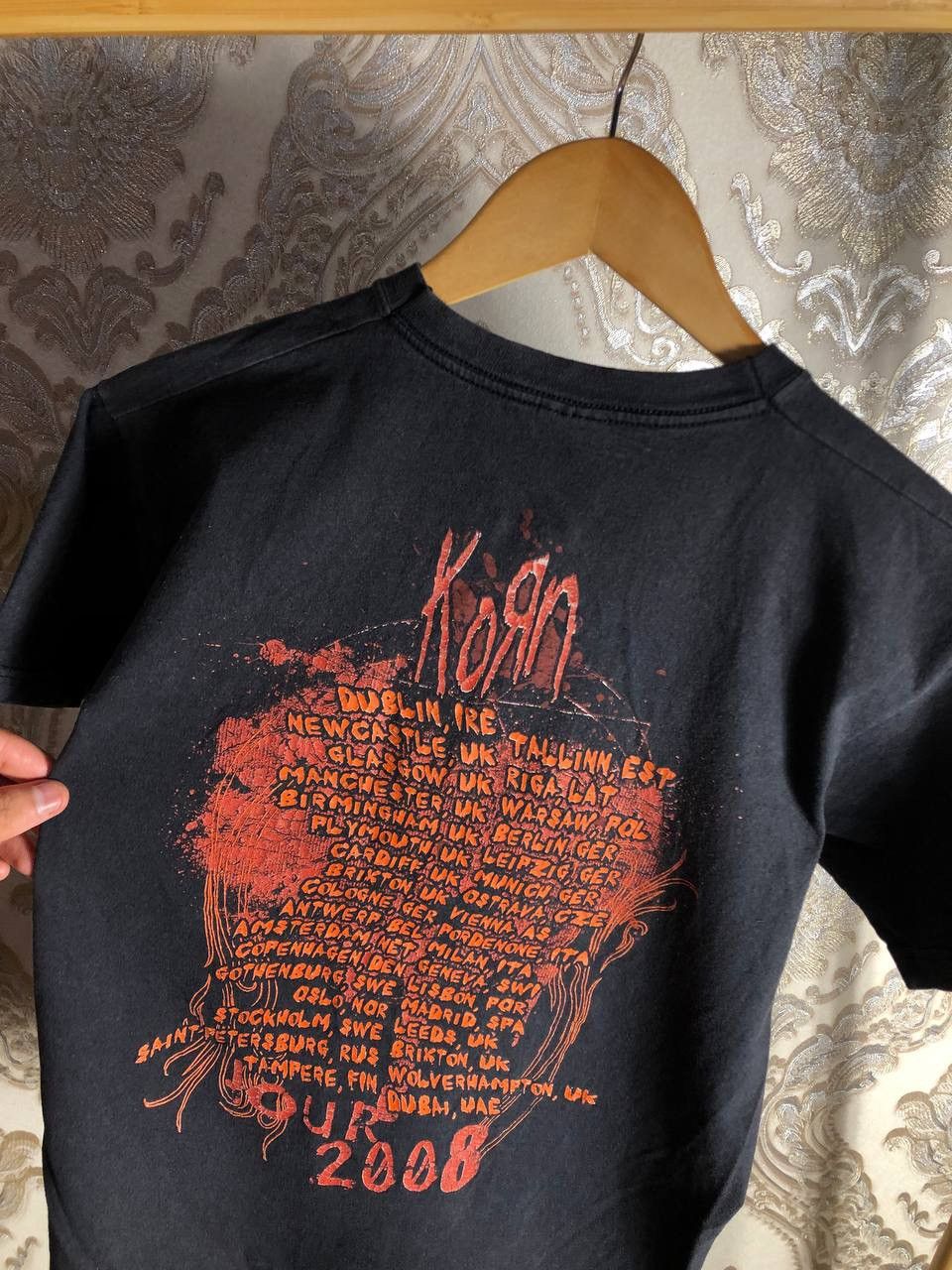 Band Tees × Vintage VERY RARE KORN EVOLUTION WORLD TOUR ROCK T-SHIRT RETRO 90s Size US S / EU 44-46 / 1 - 5 Thumbnail