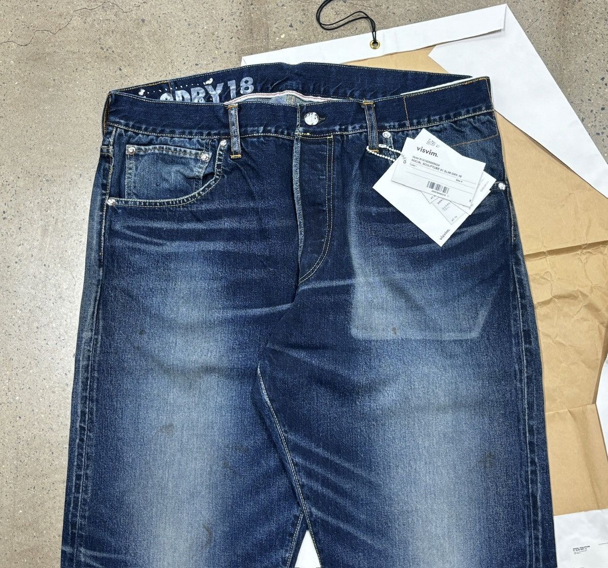 Visvim Visvim Dry18 Social Sculpture 01.2 Dry-18 Size US 35 - 4 Thumbnail