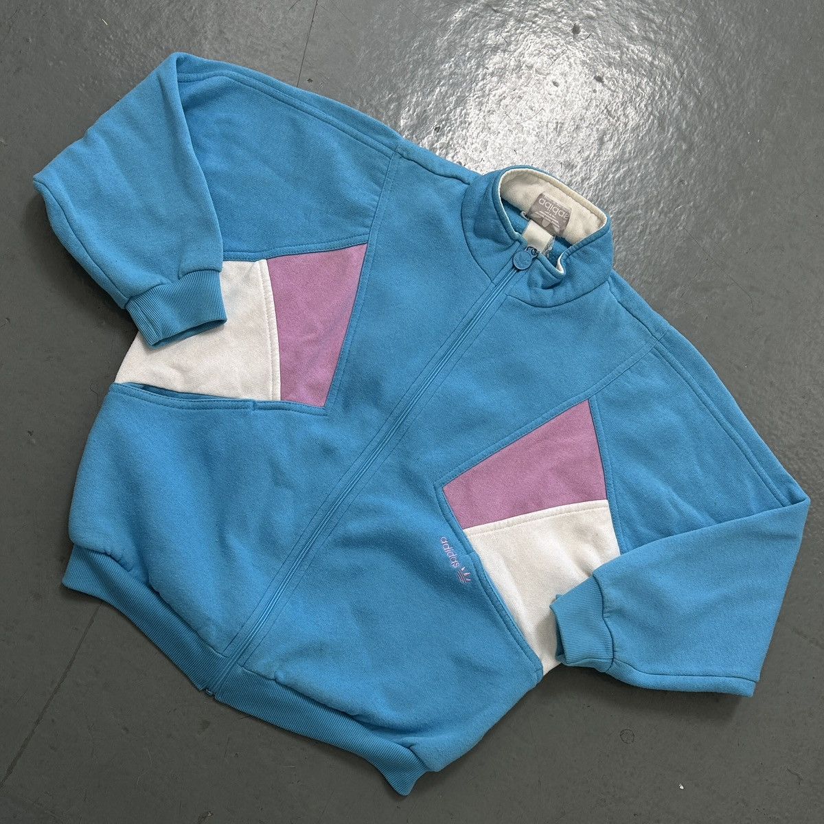 Adidas Vintage adidas Originals 80s/90s Trefoil Track Jacket Size M / US 6-8 / IT 42-44 - 1 Thumbnail