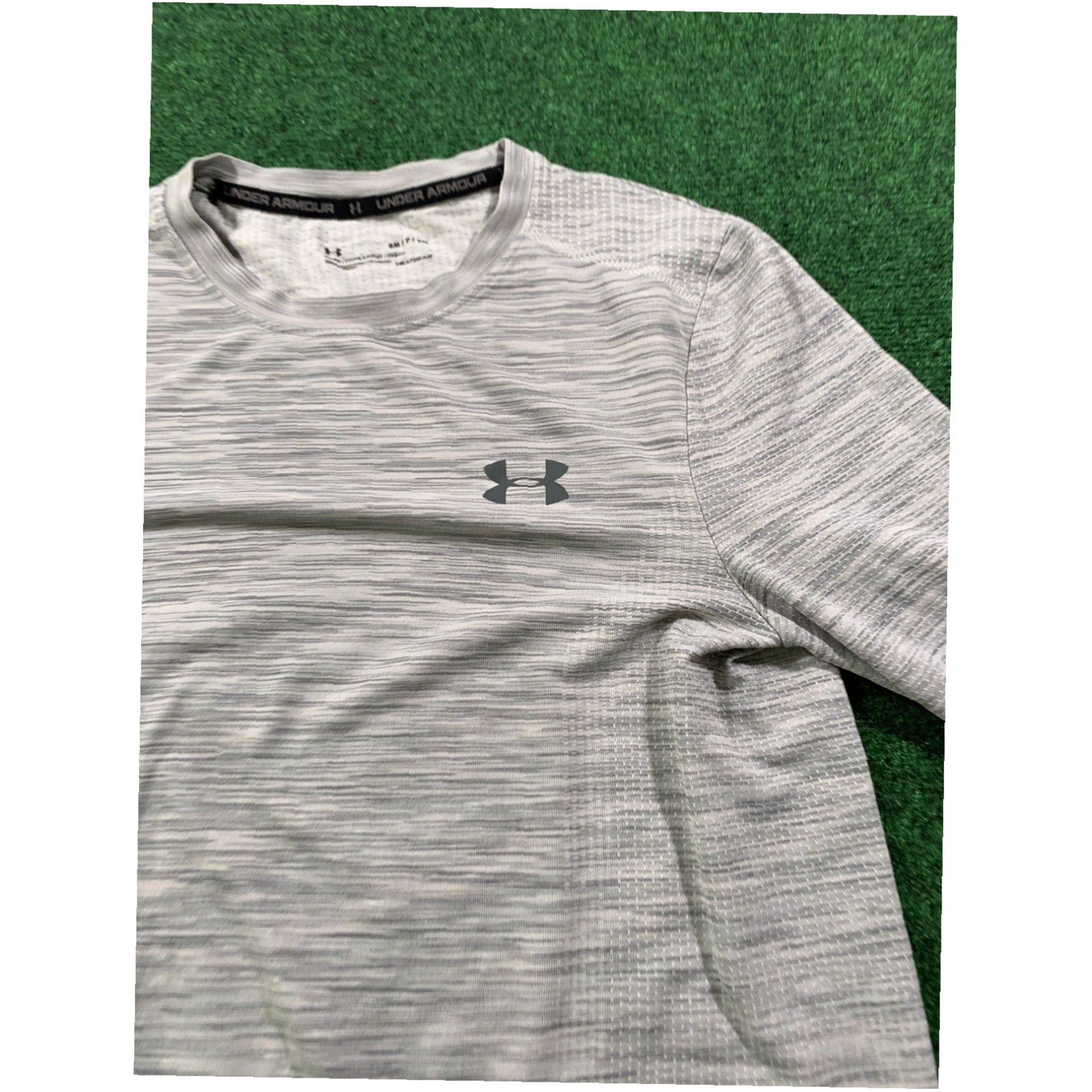 Under Armour Under Armour Mens Shirt Small Threadborne Fitted Heatgear Long Sleeve Gray Gear Size US S / EU 44-46 / 1 - 7 Thumbnail