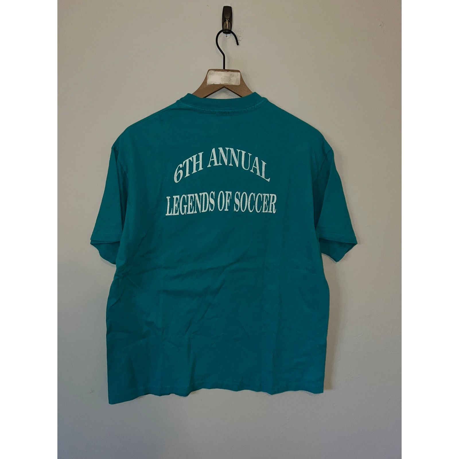 Hanes Vintage 1st Bank Shirt Of Avon Teal Tee 90s VTG L Large Size US L / EU 52-54 / 3 - 5 Thumbnail