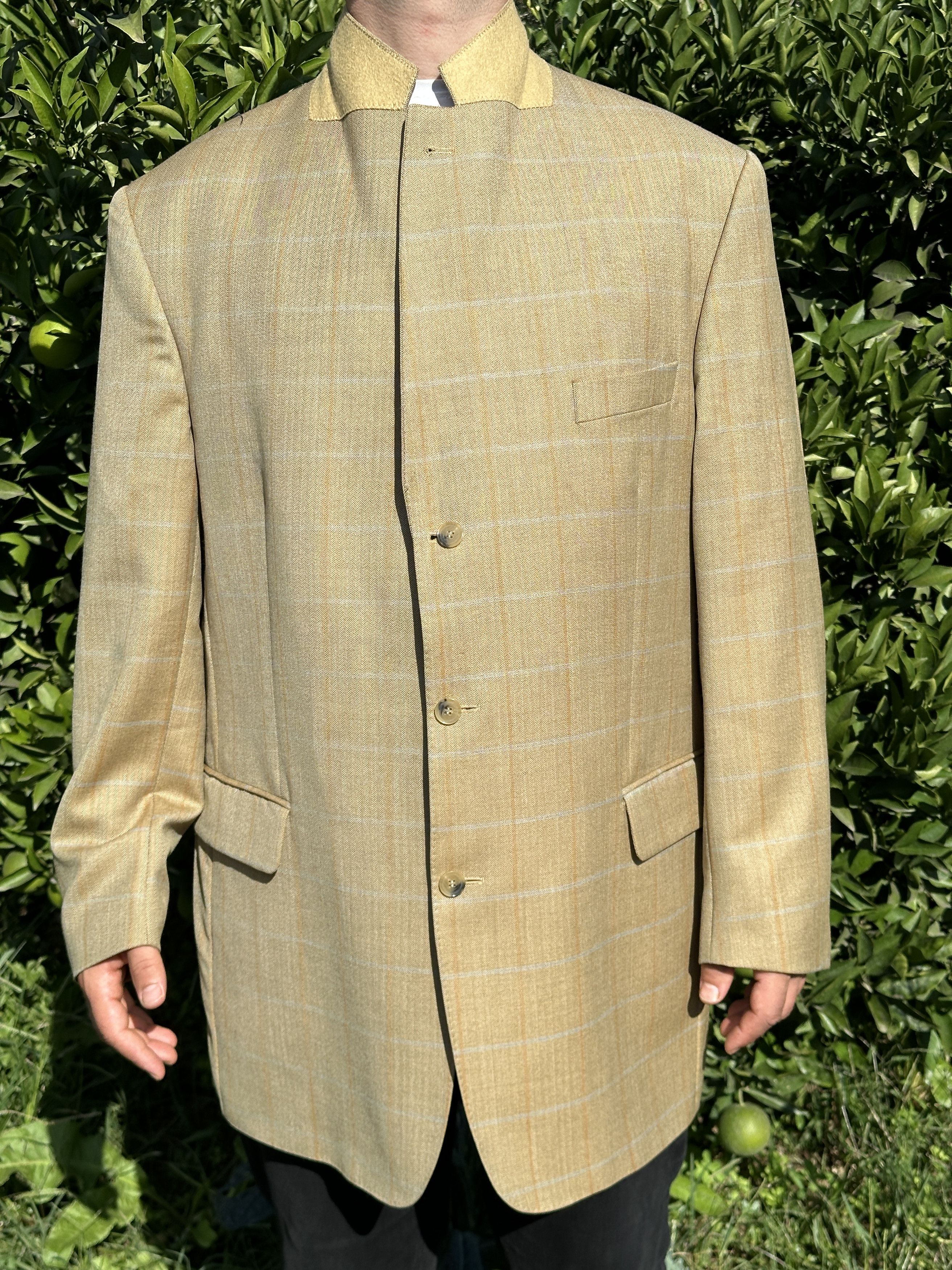 Burberry Burberry London Tux Blazer Suit Formal Jacket Size 58 2XL Size 48R - 11 Thumbnail