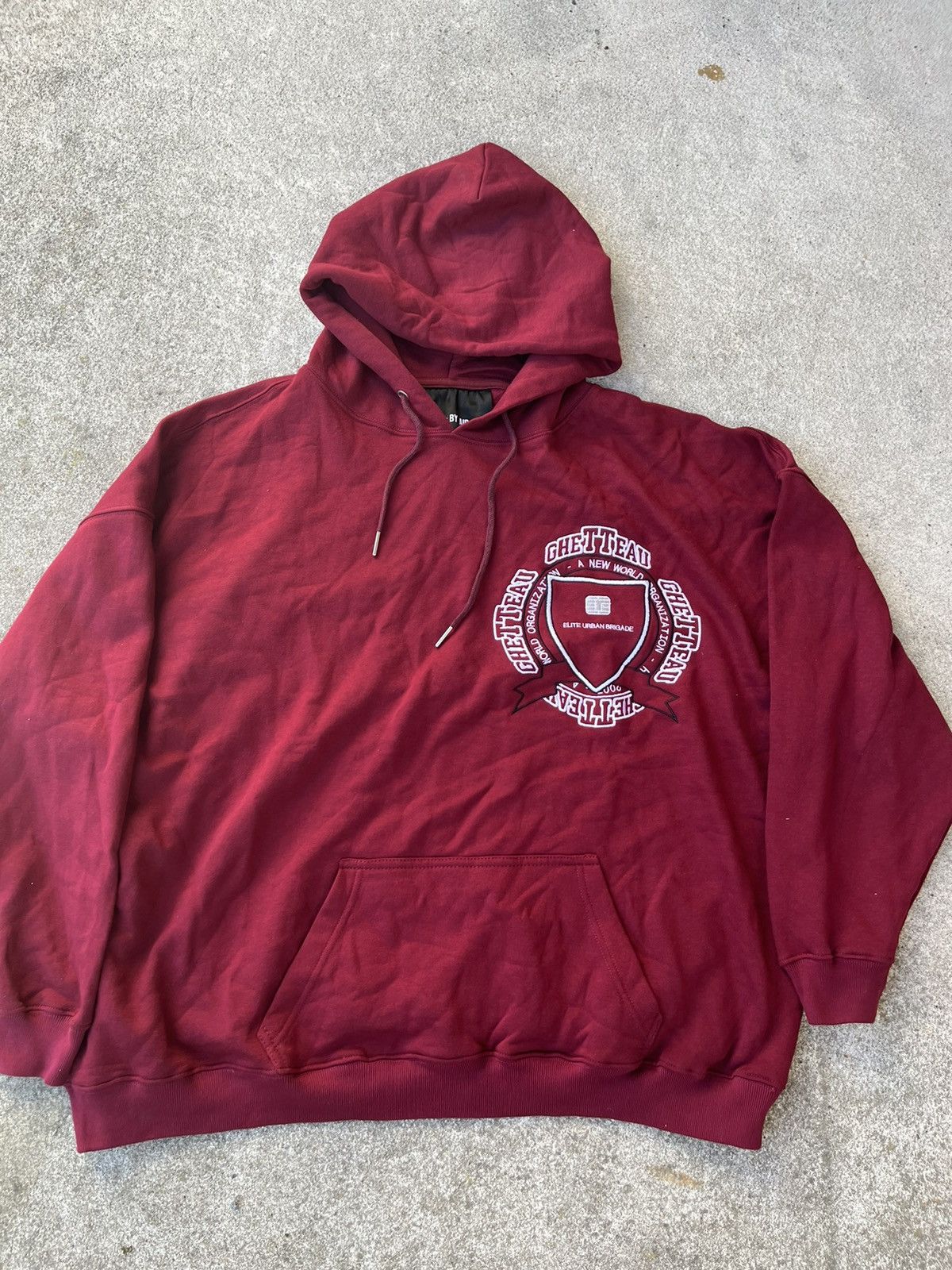 Anonymous Club HBA Ghetteau Oversized Hoodie Size US M / EU 48-50 / 2 - 3 Thumbnail