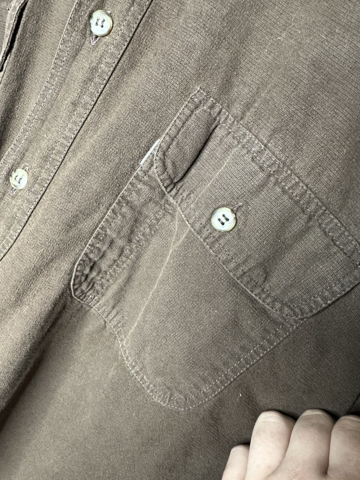 Levi's Levi's Two Horse Brand Brown Button Down Shirt Mens XL Size US XL / EU 56 / 4 - 3 Thumbnail