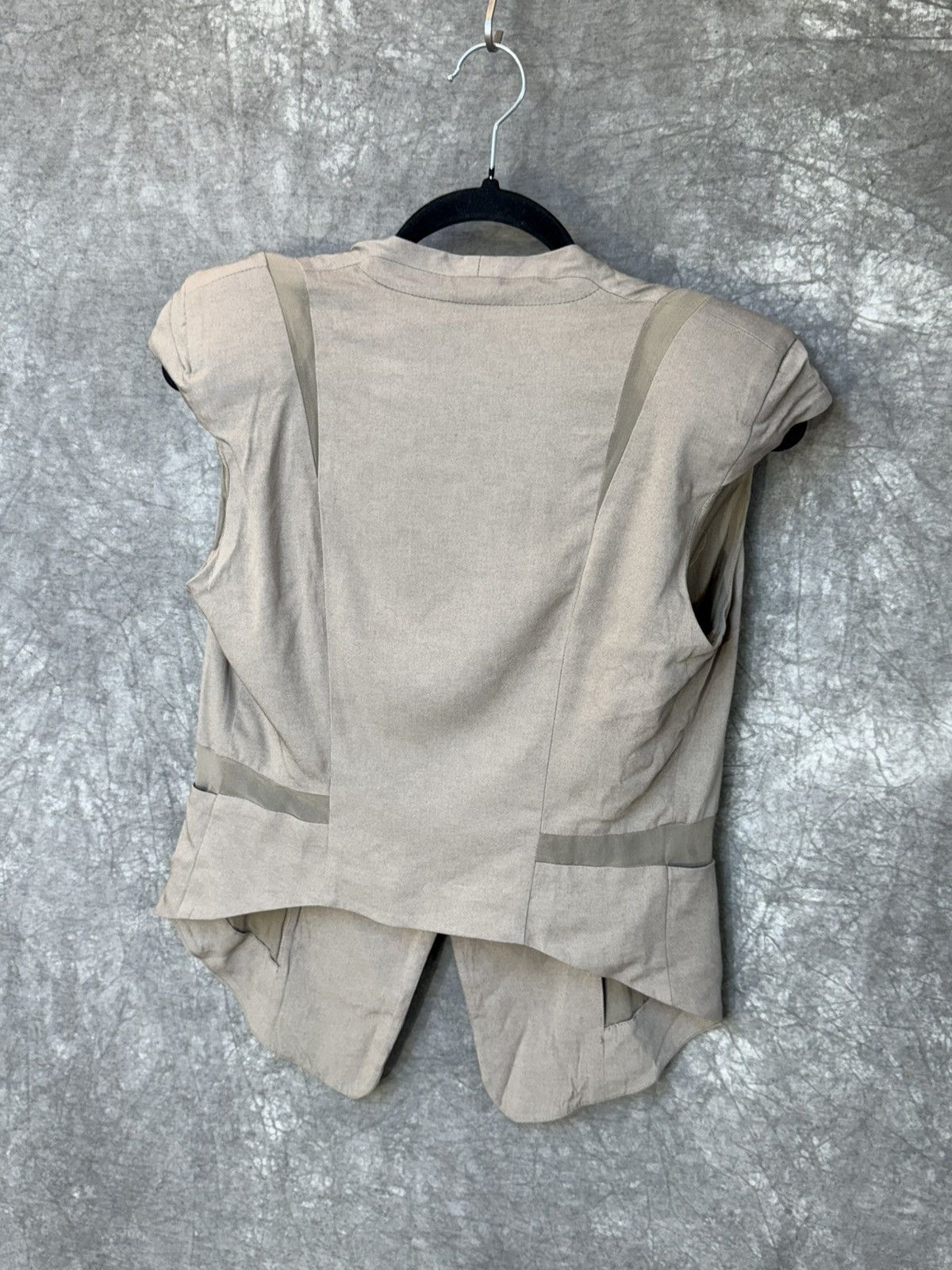 Helmut Lang × Vintage Helmut Lang Classic Woman’s Vest Made In USA Size S / US 4 / IT 40 - 2 Thumbnail