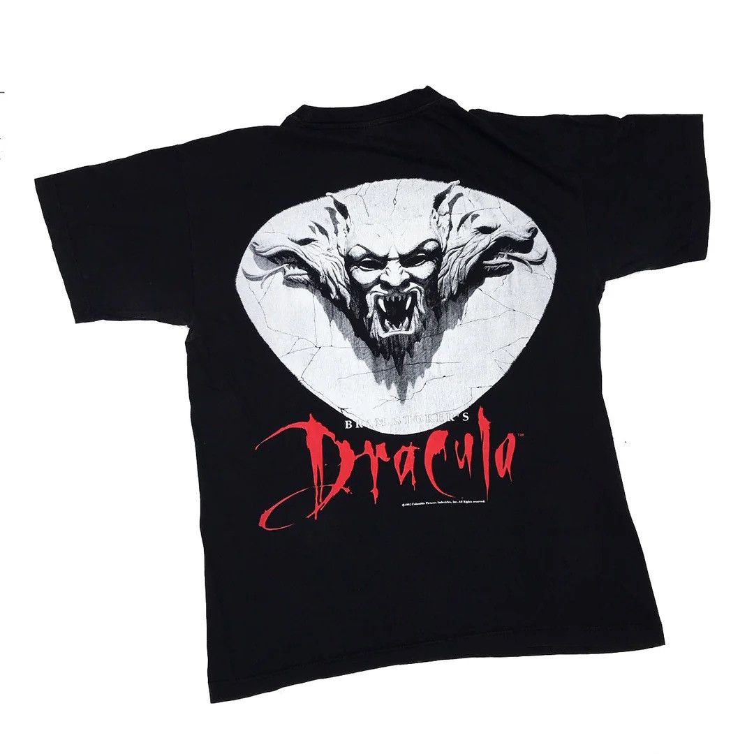 Vintage Dracula 1992 90s Vintage Coppola Movie Promo Rare T-Shirt Size US XL / EU 56 / 4 - 1 Thumbnail