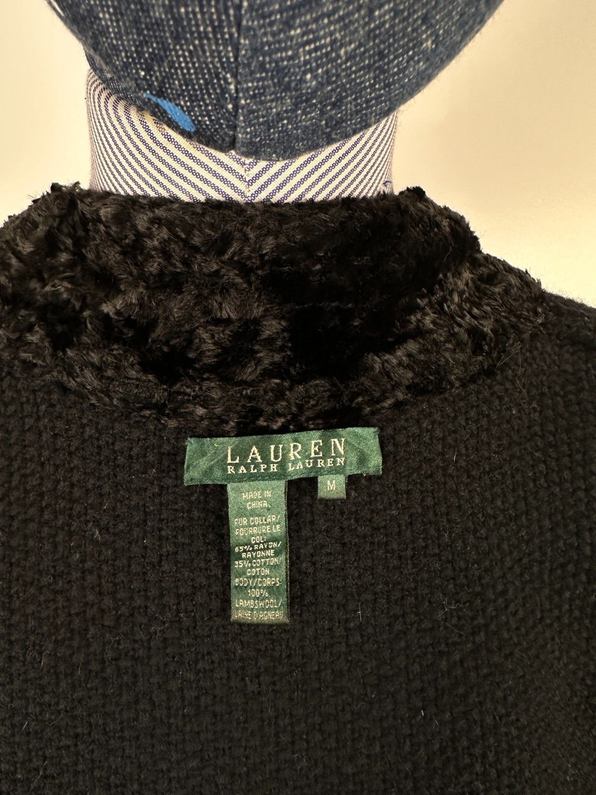 Ralph Lauren Lauren Ralph Lauren Cardigan Button Sweater Black Size M Size M / US 6-8 / IT 42-44 - 8 Thumbnail