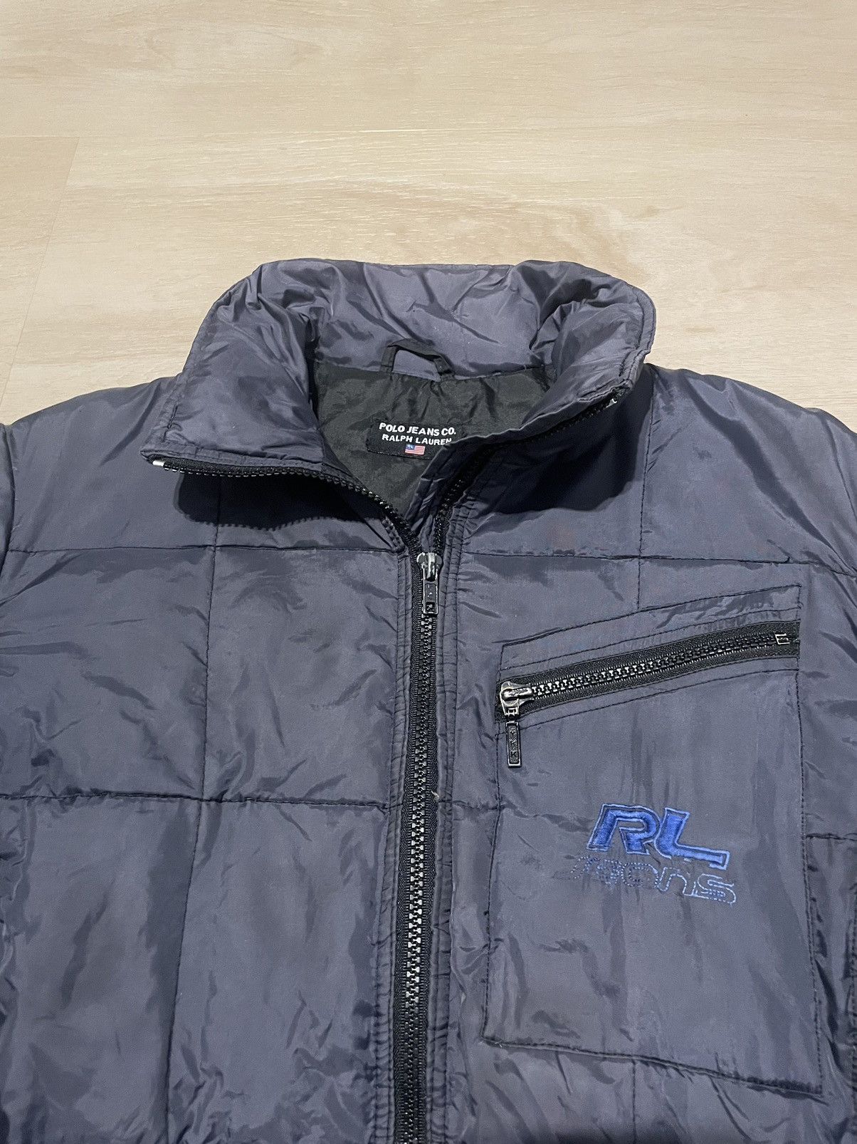 Polo Ralph Lauren × Ralph Lauren Vintage early 2000’s ladies POLO Ralph Lauren Jeans puffer Size L / US 10 / IT 46 - 2 Thumbnail