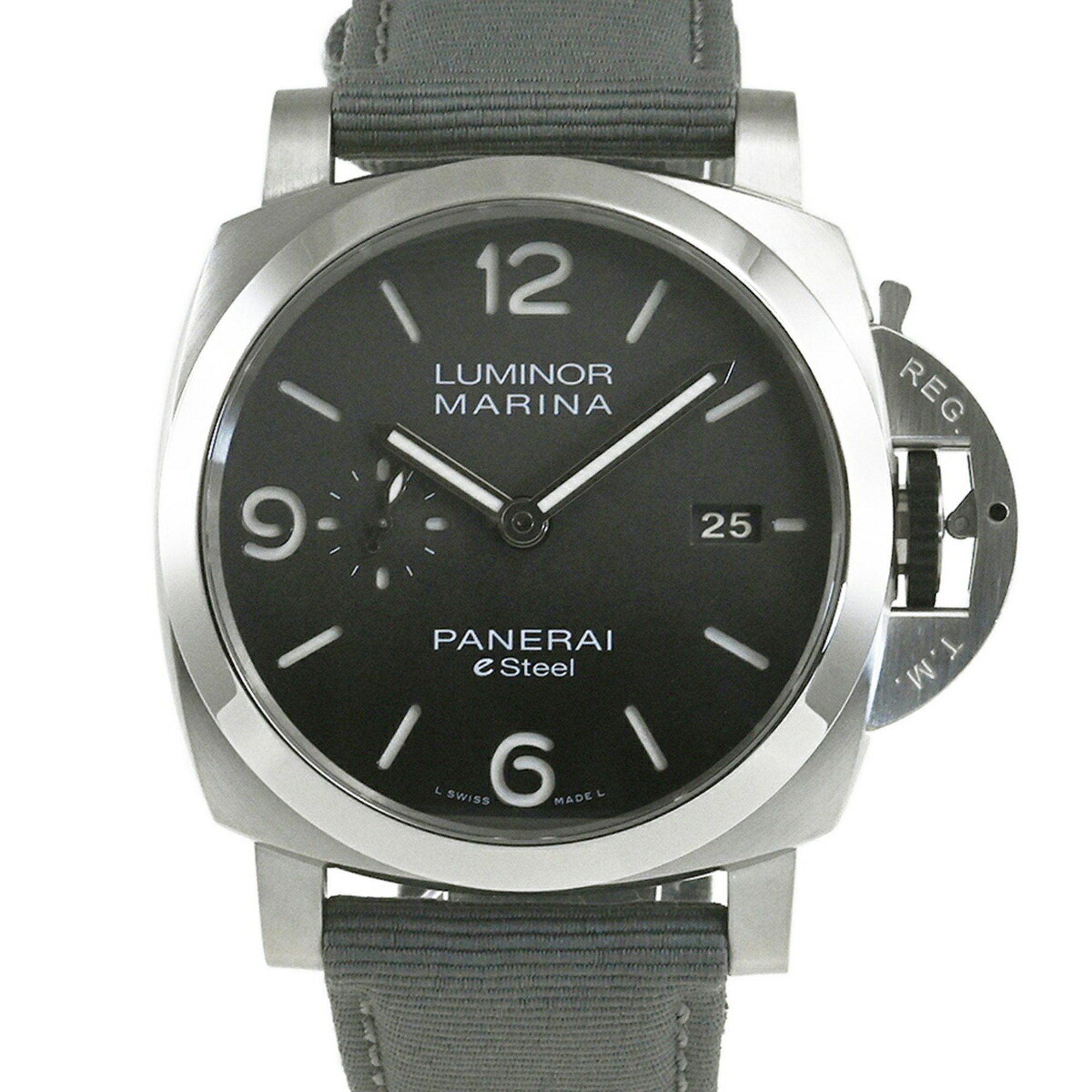 Panerai PANERAI Luminor Marina Grigio Roccia Watch 44mm PAM01358 Size ONE SIZE - 1 Thumbnail