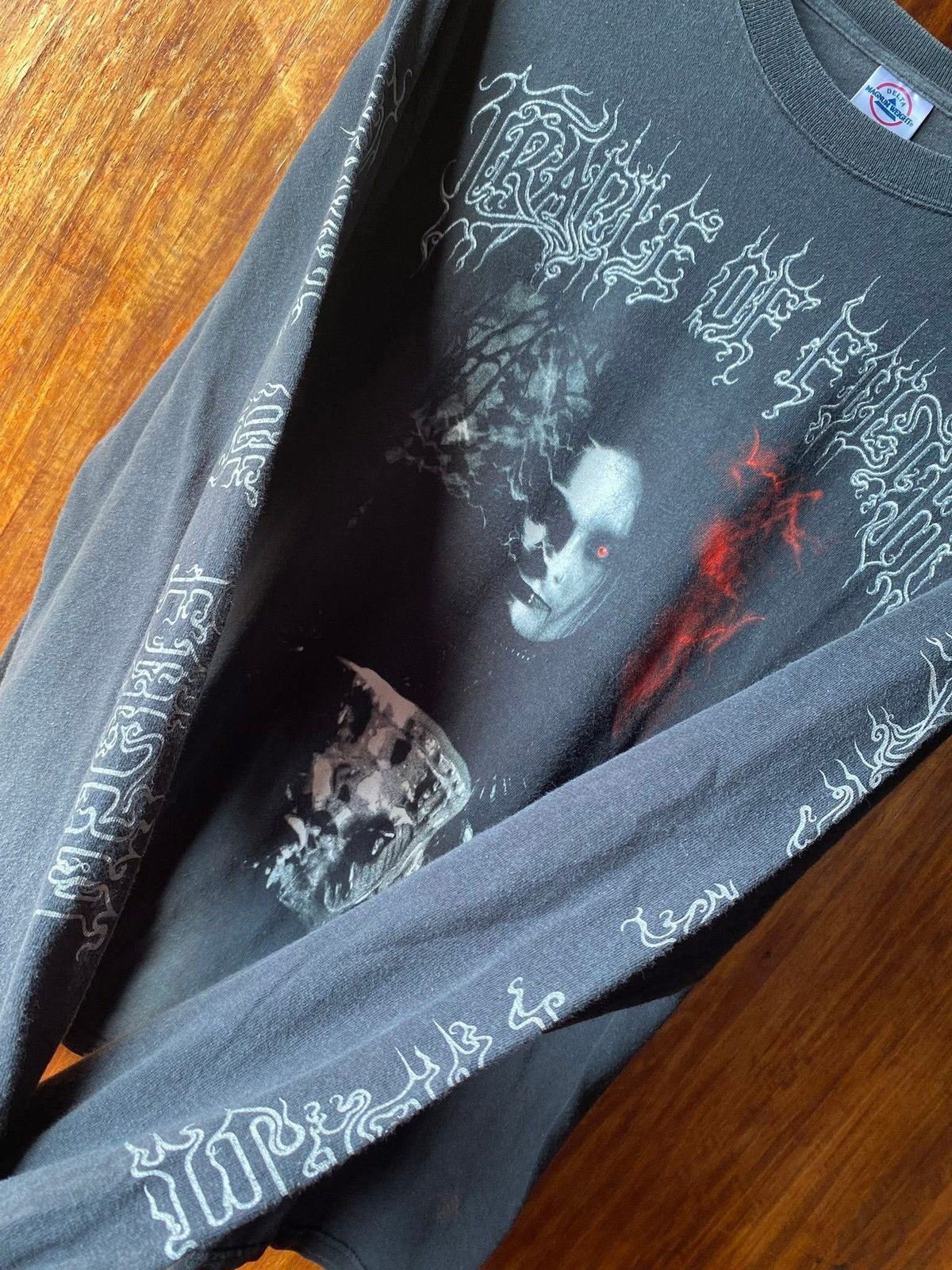 Band Tees Vintage 2004 Cradle Of Filth Danny solo long sleeve shirt Size US L / EU 52-54 / 3 - 5 Thumbnail