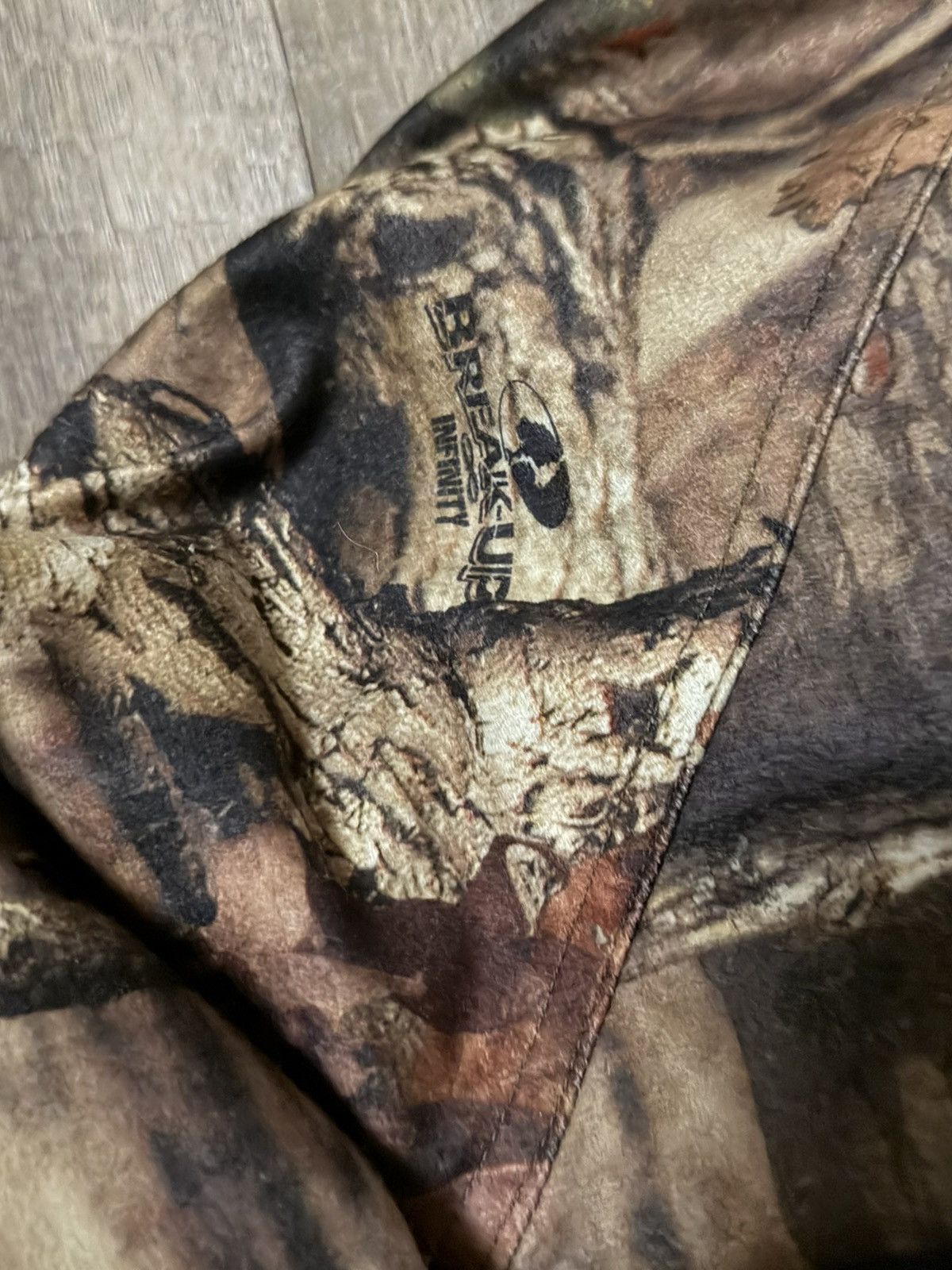 Cabelas Cabela's Camo Detachable Hooded Hunting Mossy Oak Jacket Size US M / EU 48-50 / 2 - 5 Thumbnail