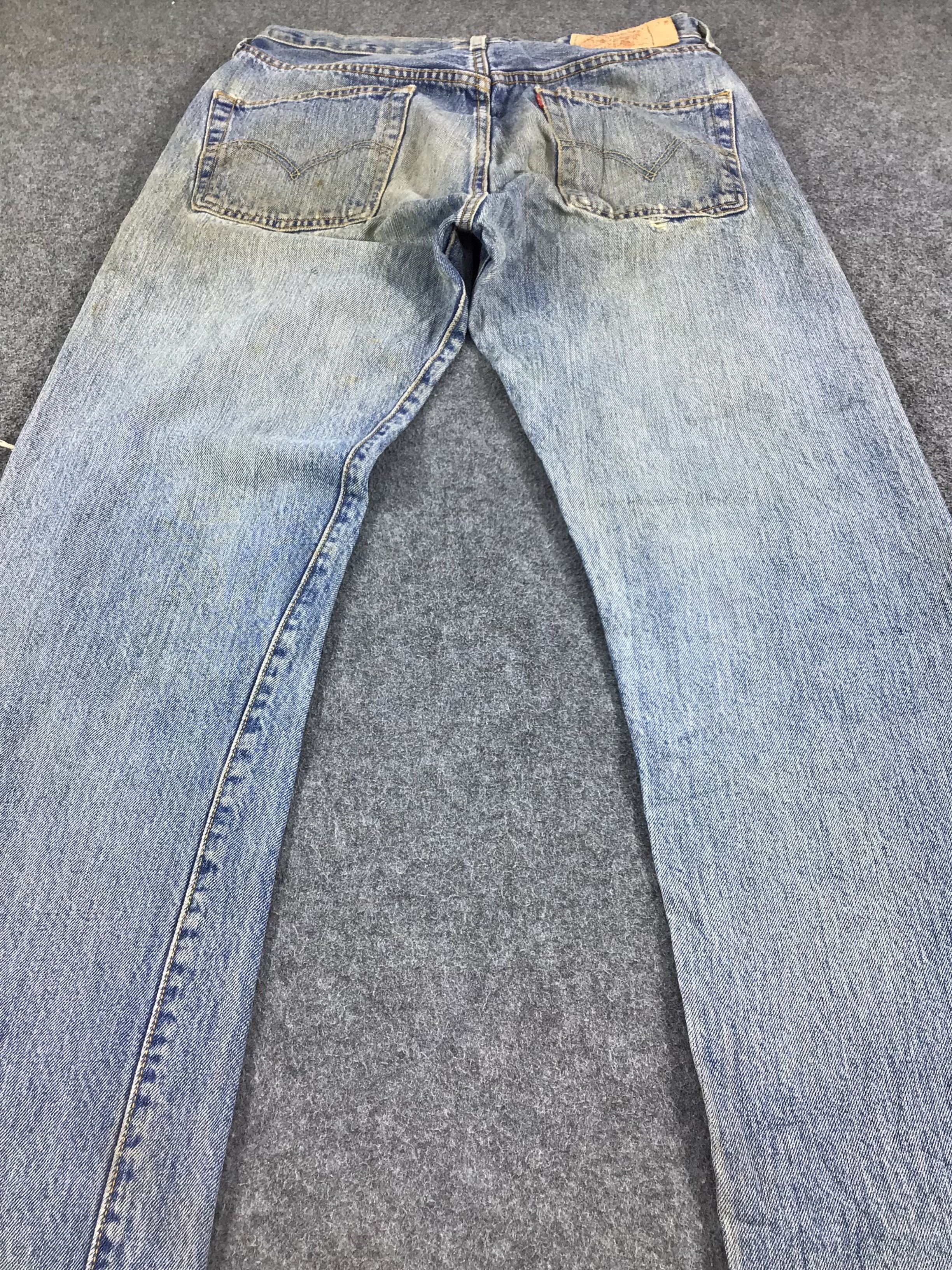 Levi's Vintage Levi's 501 Jeans Rusty Wash Distressed Denim KJ284 Size US 30 / EU 46 - 4 Thumbnail