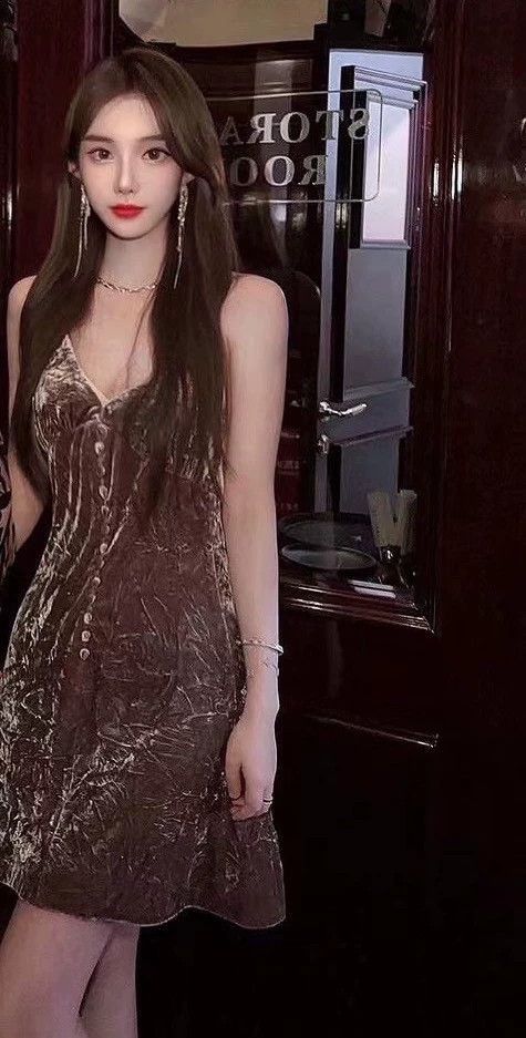 Saint Laurent Paris Saint Laurent Paris Strap Dress-2506 Size US 36 / EU 52 - 2 Thumbnail