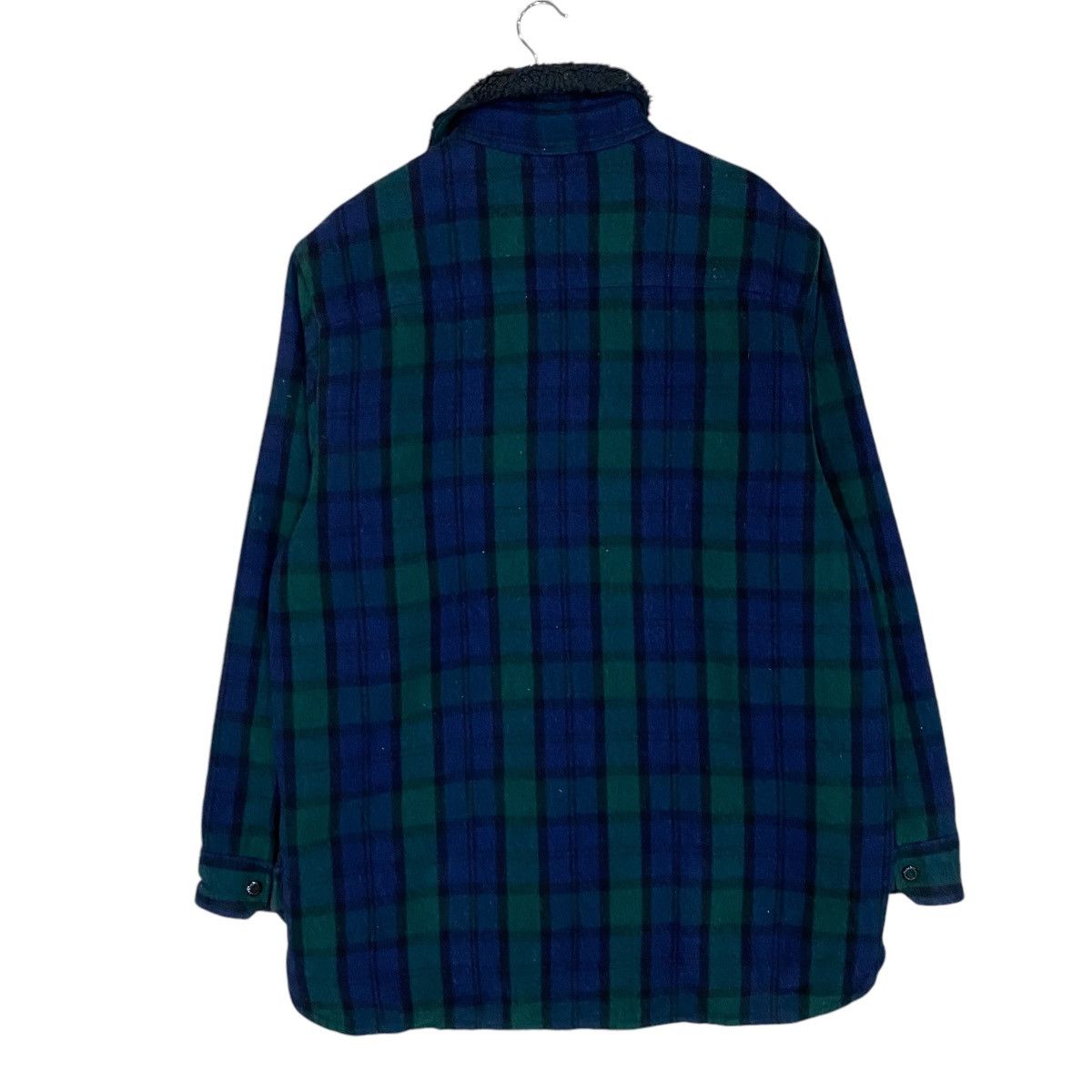 Levi's × Levi's Vintage Clothing VTG LEVIS SHERPA COLLAR WOOL TARTAN SNAP BUTTON JACKET Size US M / EU 48-50 / 2 - 5 Thumbnail