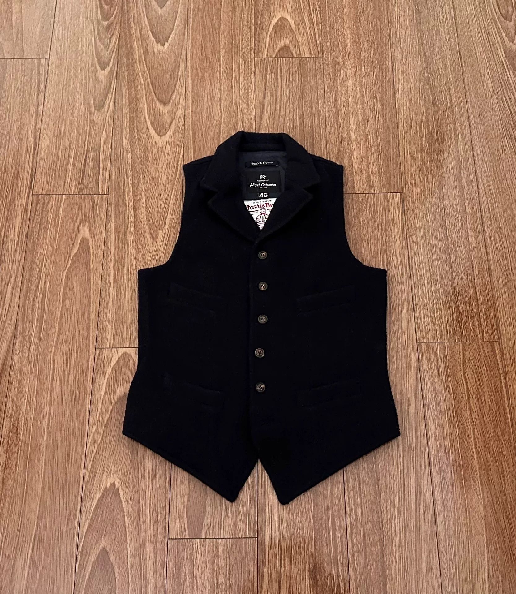 Nigel Cabourn Nigel Cabourn Harris T Vest Size US S / EU 44-46 / 1 - 1 Thumbnail