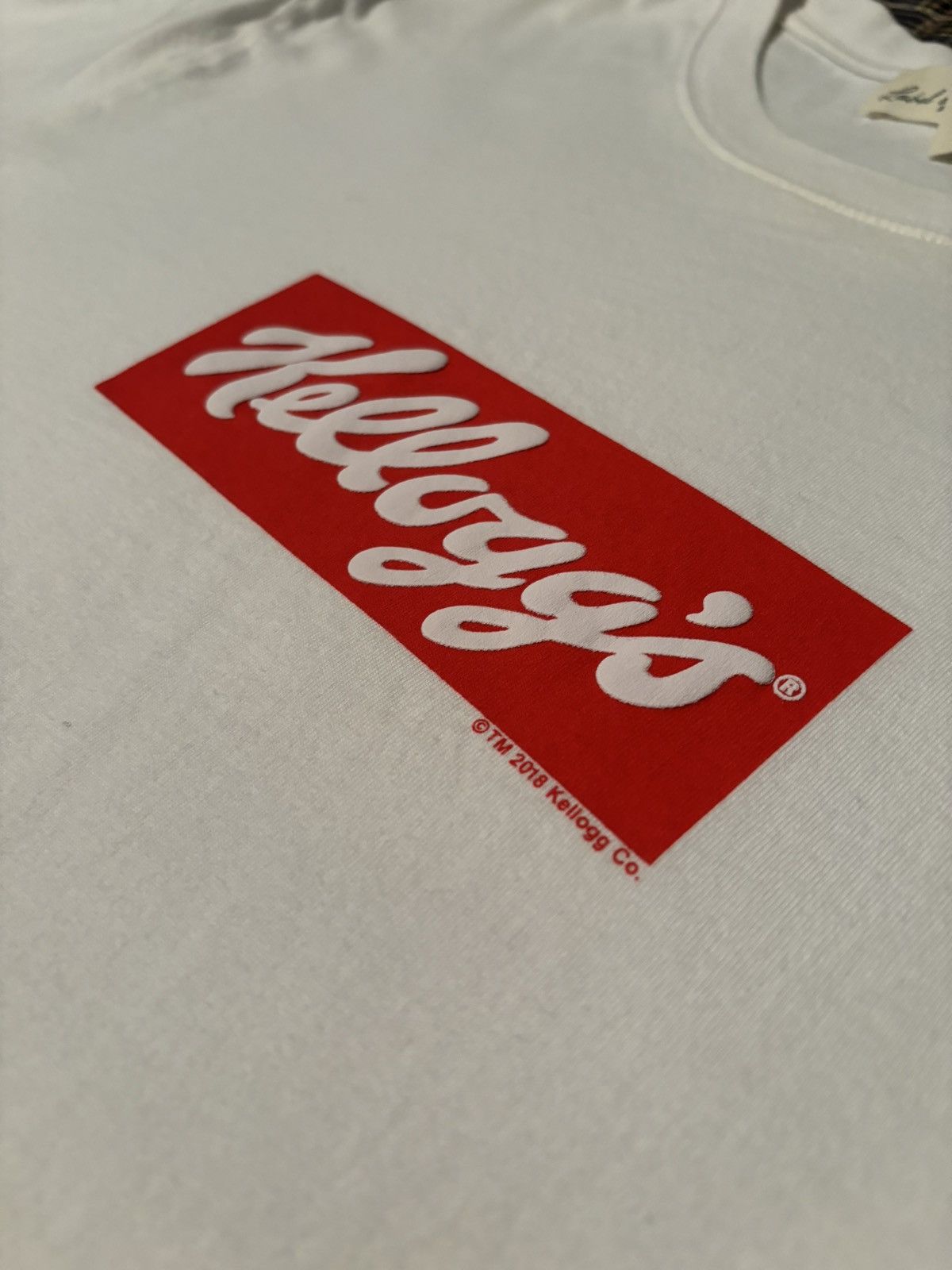 H&M Kellogg’s Box Logo Tee Puff Print Oversized Supreme Style Size US L / EU 52-54 / 3 - 3 Thumbnail