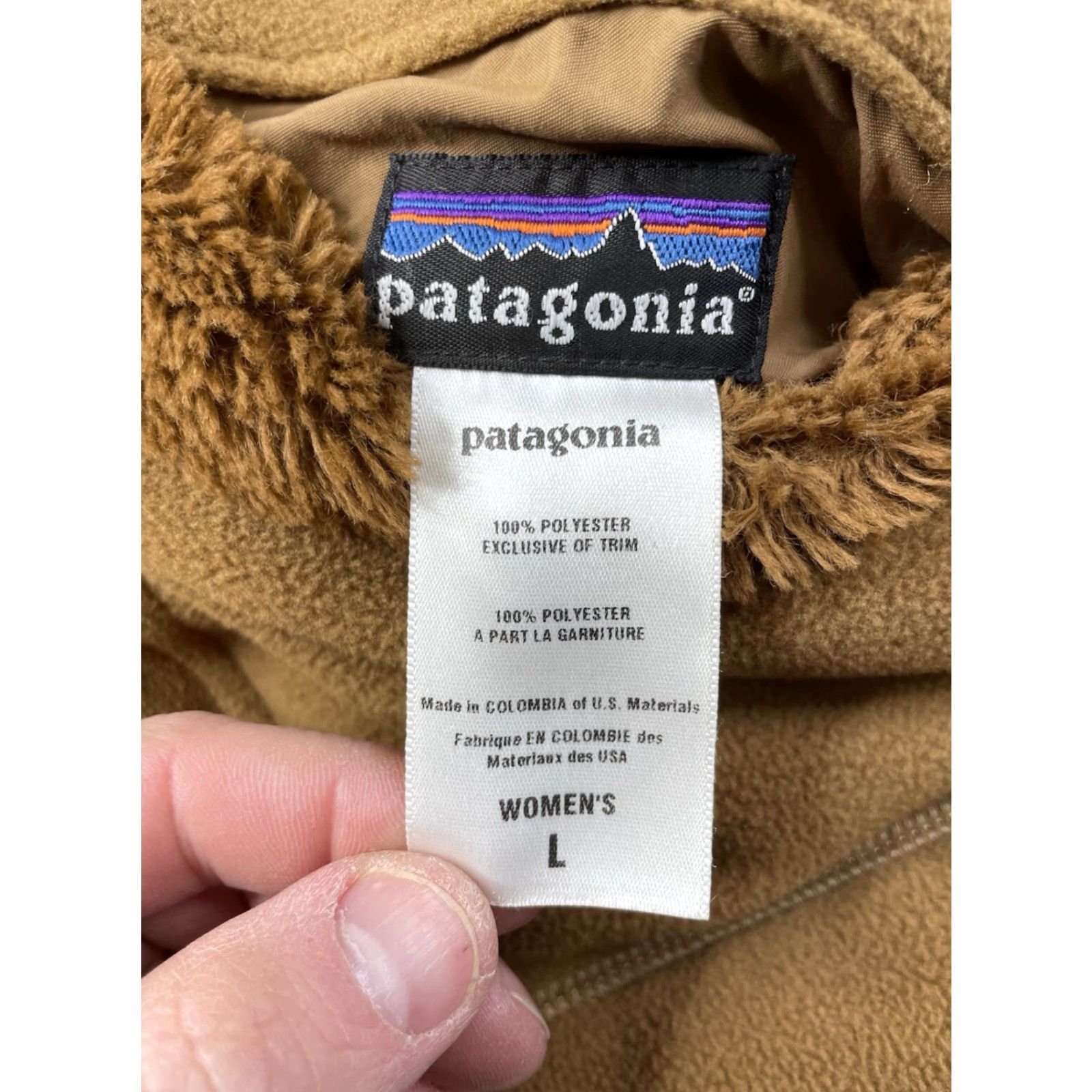 Patagonia VINTAGE Patagonia Synchilla Reversible Windzone Brown Fleece Jacket Womens Large Zip Short Sleeve Casual Travel Size L / US 10 / IT 46 - 7 Thumbnail