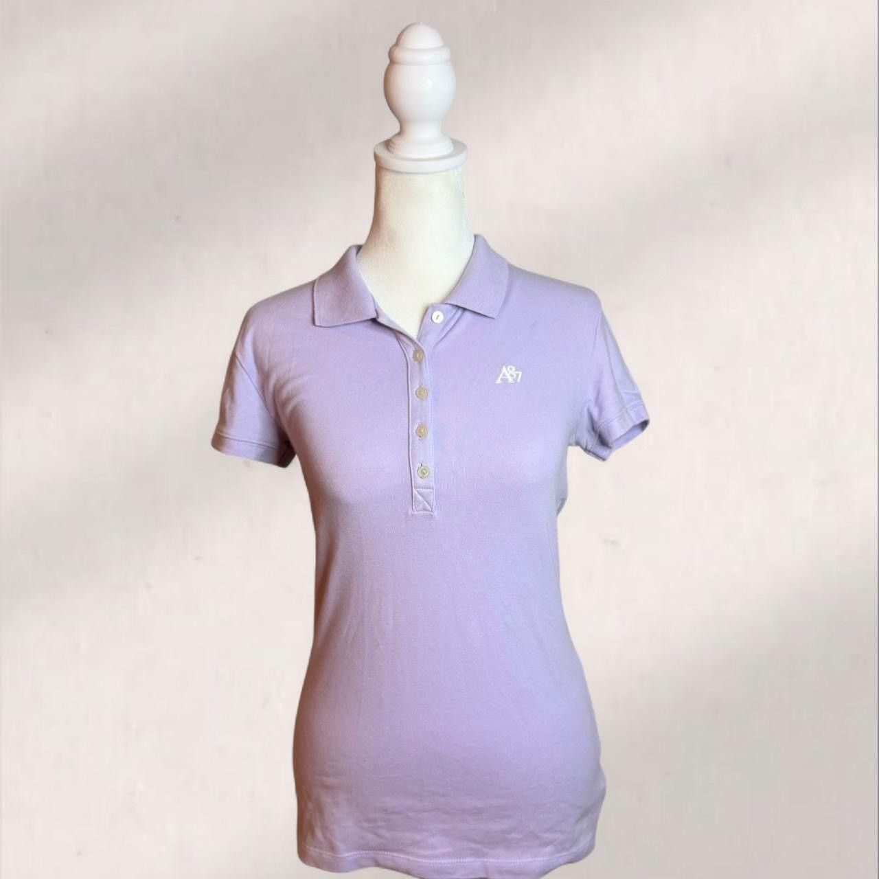 Aeropostale super cute y2k lavender Aeropostale polo button up Size M / US 6-8 / IT 42-44 - 1 Thumbnail