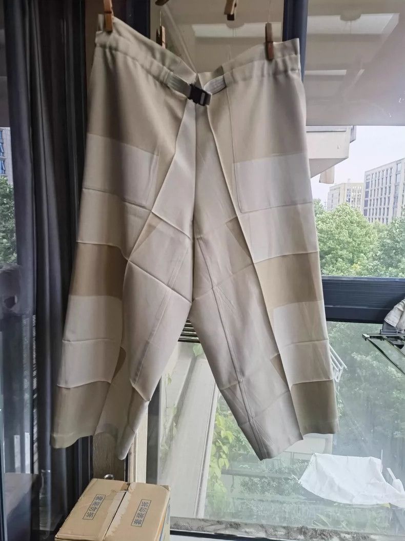 Issey Miyake Issey Miyake size:one size Paper bag pants Size 42" / US 20 - 1 Thumbnail