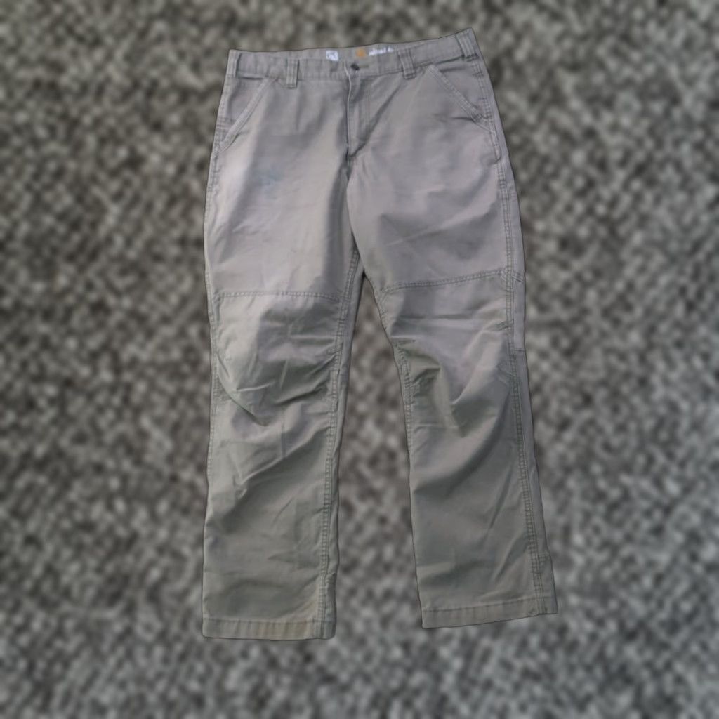 Carhartt VINTAGE Carhartt Relaxed Canvas Full Swing work Pants Men 36x32 Beige Size US 36 / EU 52 - 1 Thumbnail