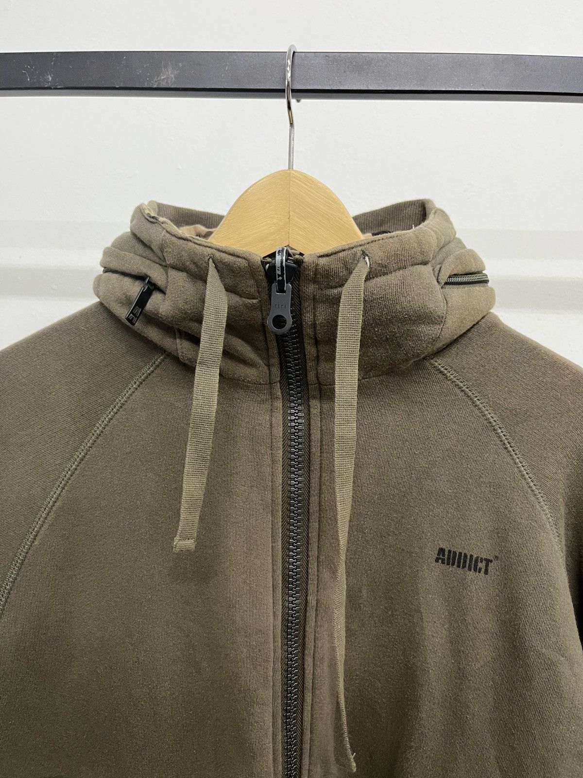 GOA Y2K REVERSIBLE BONO HOODIE CAMO ADDICT GOA LGB KMRII STYLE Size US S / EU 44-46 / 1 - 14 Thumbnail