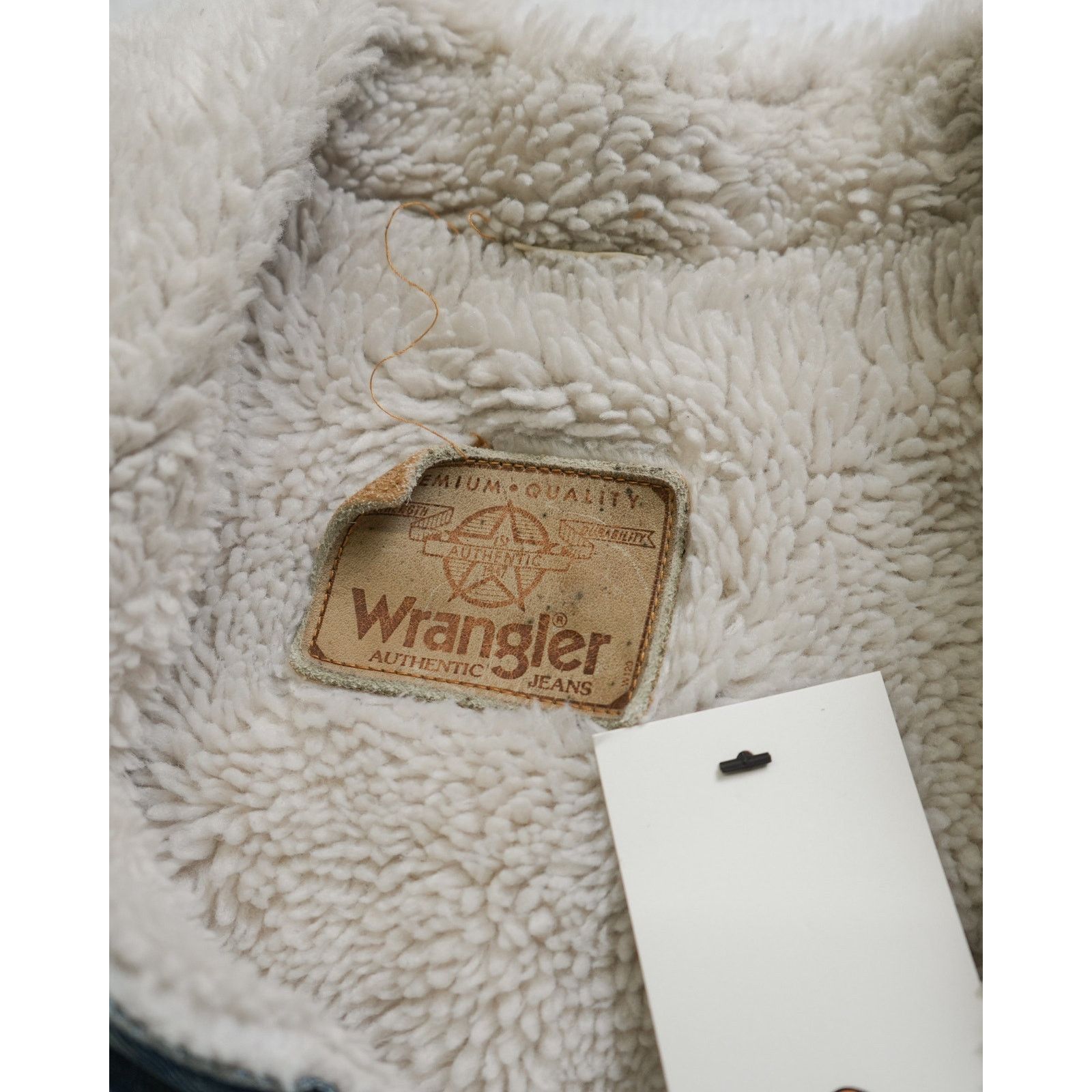 Wrangler Vintage 90s Wrangler Sherpa Denim Jacket - Women's Large Size L / US 10 / IT 46 - 3 Thumbnail