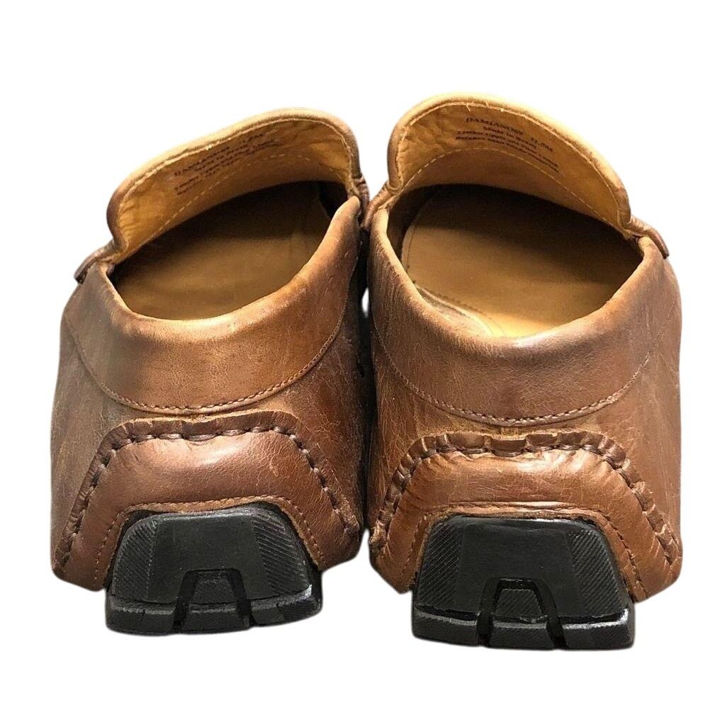 Donald Pliner Donald Pliner Damiano Cognac Woven Leather Driving Loafer Size US 11.5 / EU 44-45 - 4 Thumbnail