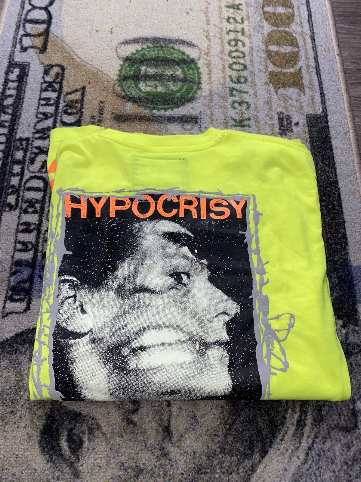 Palace Palace Hypocrisy Long-sleeve Shirt Fluro Yellow Size US M / EU 48-50 / 2 - 2 Thumbnail