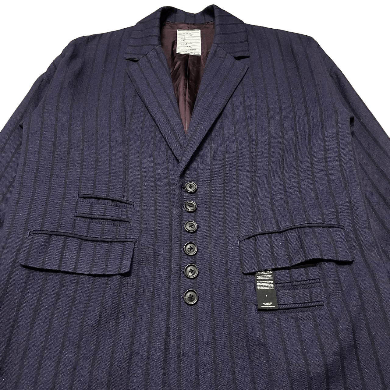 SHAREEF Archive 2007 Shareef Forbidden Fruit Wool Long Coat Size US M / EU 48-50 / 2 - 5 Thumbnail