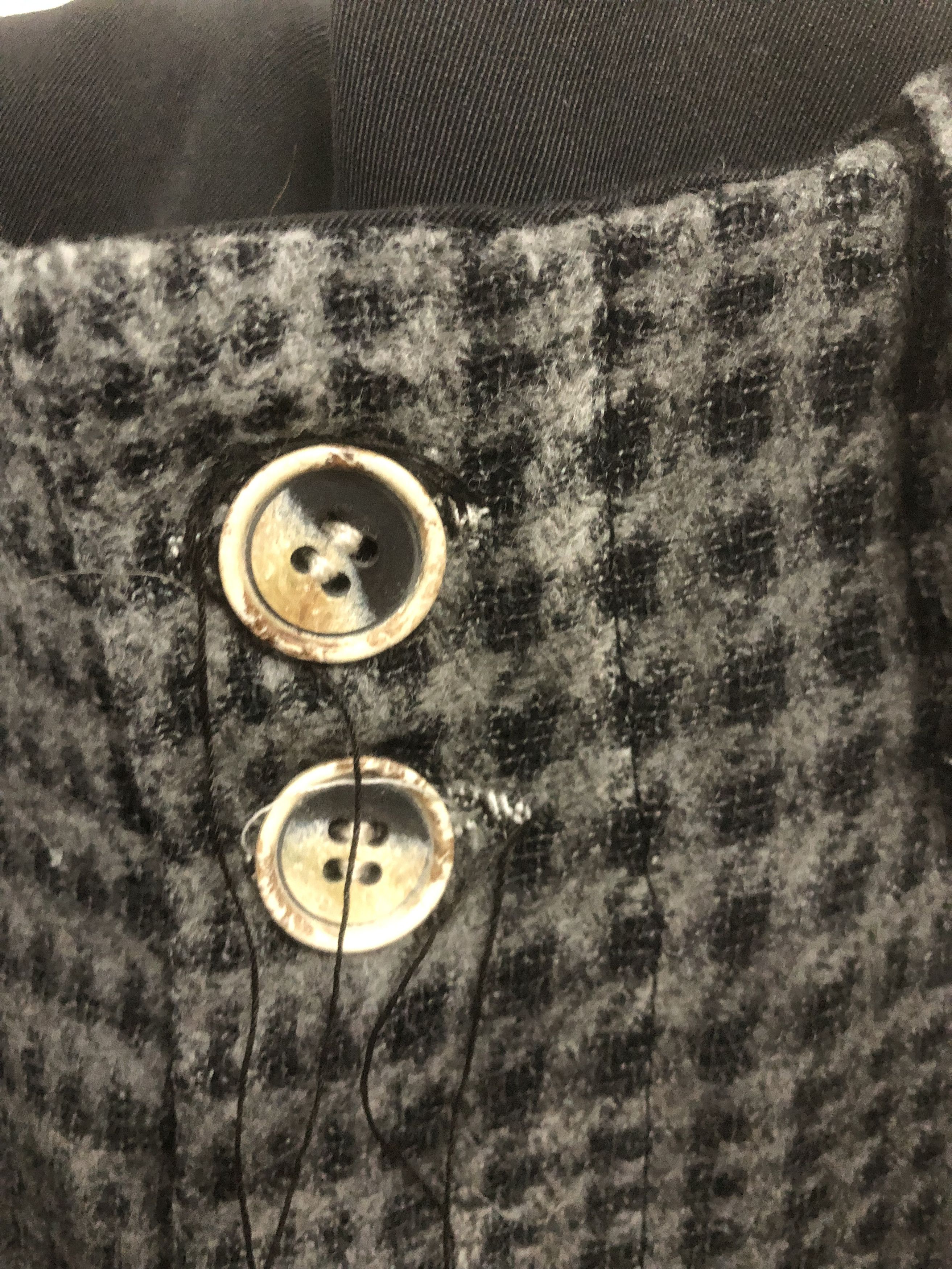Mavranyma MAVRANYMA - pied de poule dyed pants Size US 26 / EU 42 - 4 Thumbnail
