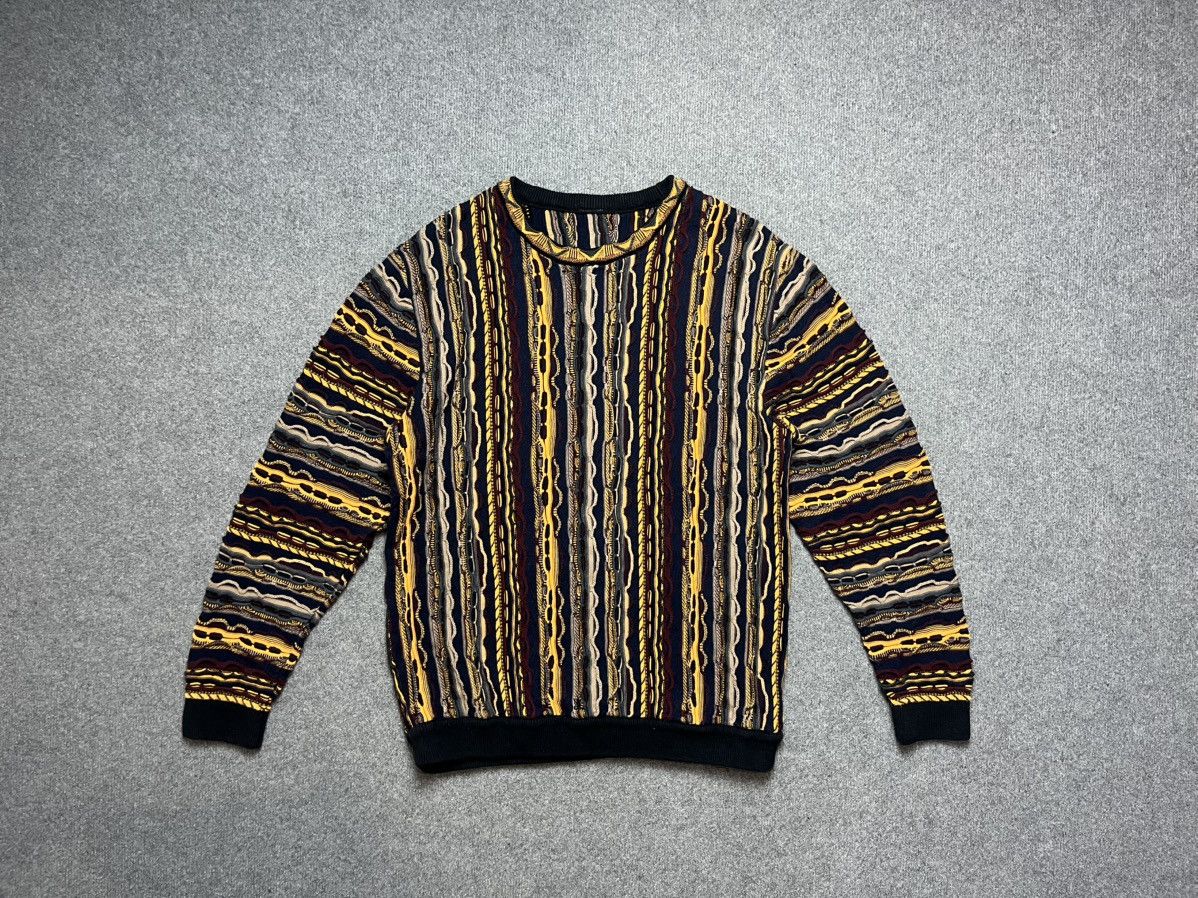 Coogi style multicolor sweatshirt