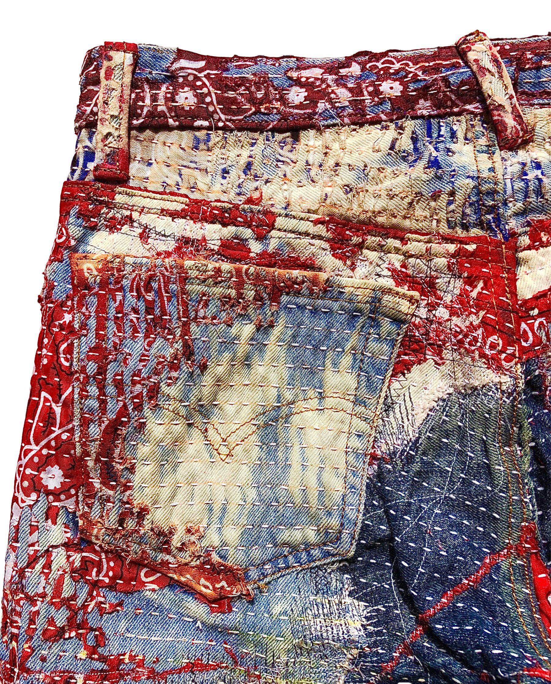 Japanese Brand × Levi's × Vintage 🇯🇵 1/1 Vintage Levis Selvedge Single R Uroboros Kofu Jeans Size US 30 / EU 46 - 11 Thumbnail