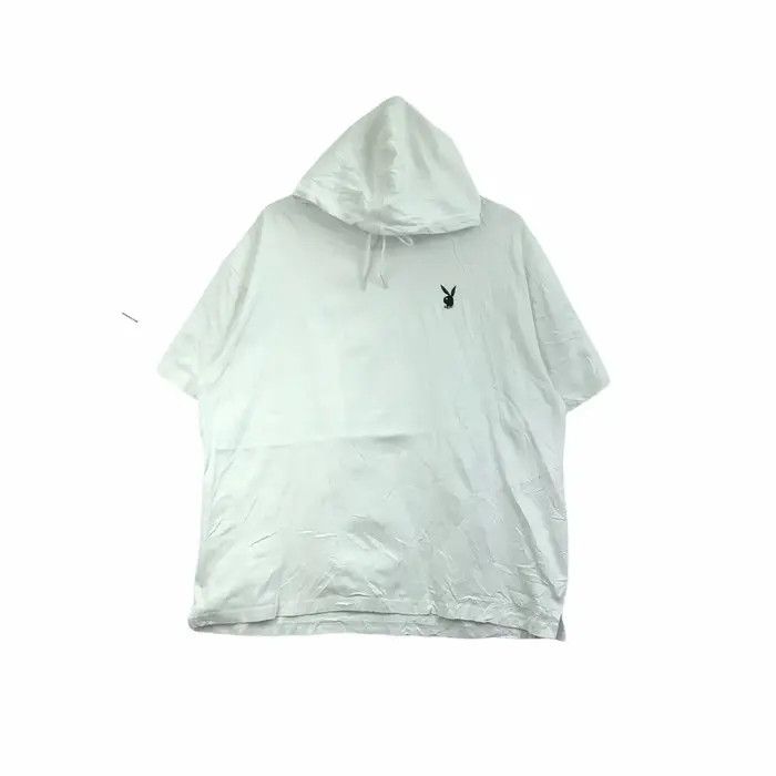 Playboy Vtg 2001 PLAYBOY MAGAZINE PLAYMATE Cover Hoodie Pullover Size M / US 6-8 / IT 42-44 - 2 Thumbnail