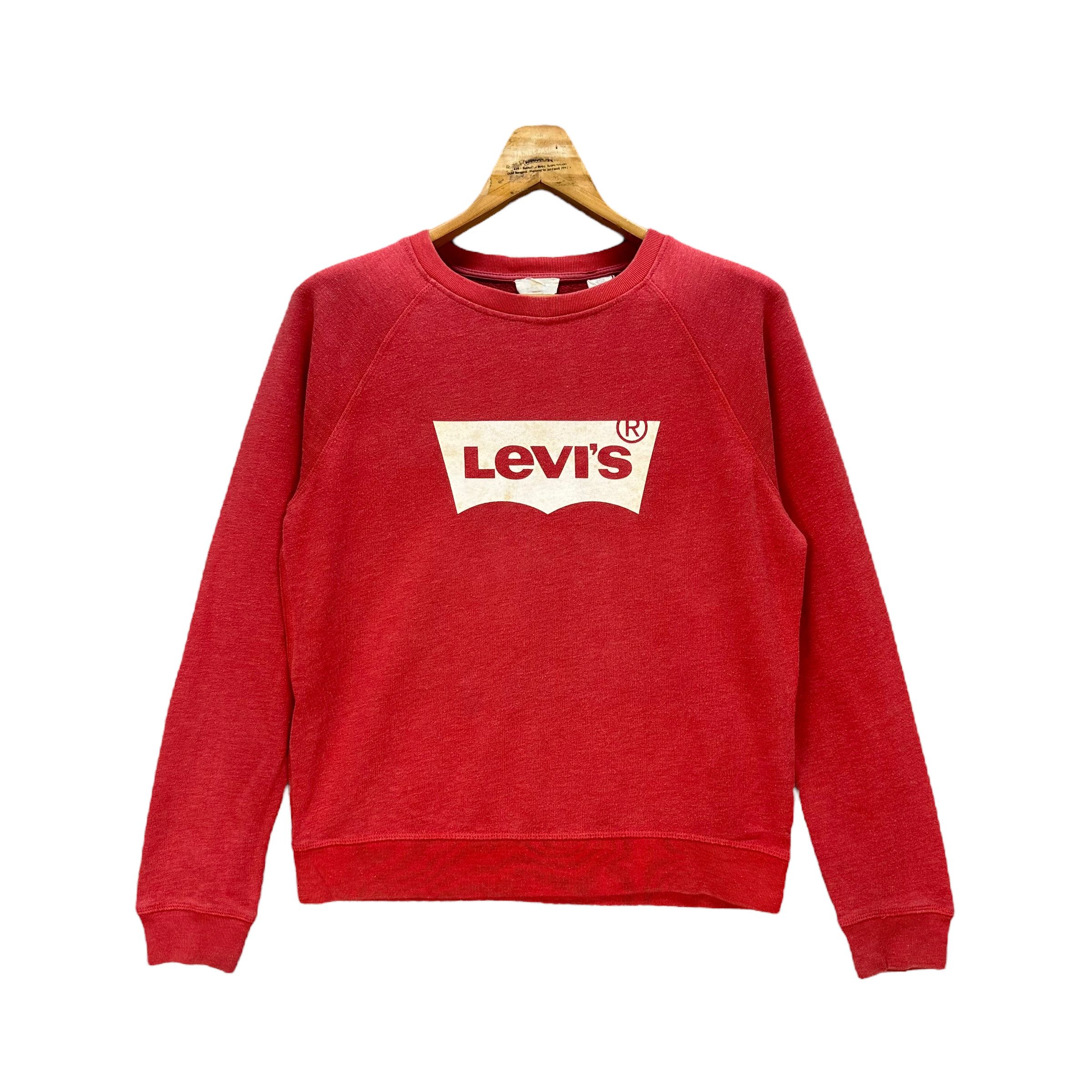 Levi's Vintage Levis Big Logo Crewneck Sweatshirts #8490-011 Size M / US 6-8 / IT 42-44 - 1 Thumbnail
