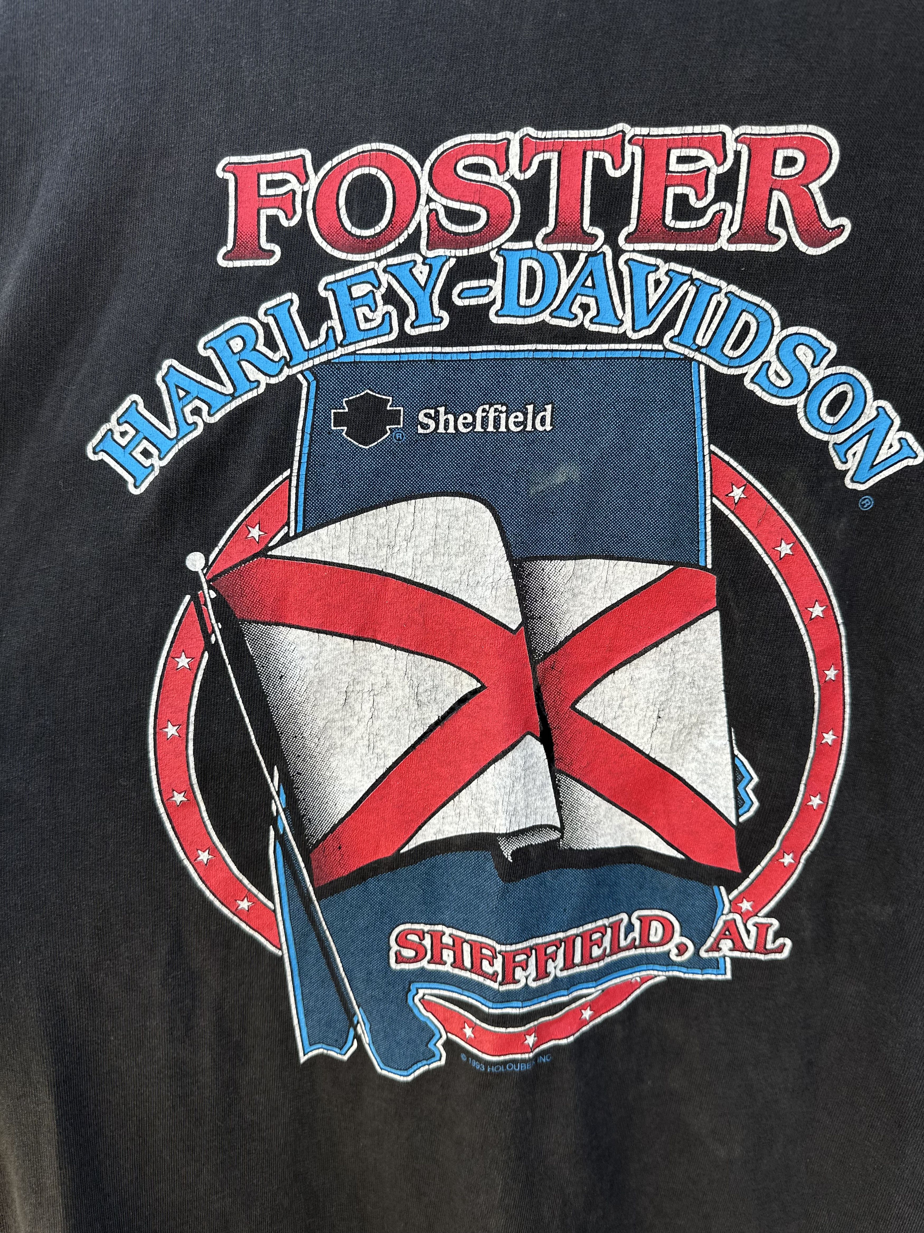 Harley Davidson Vintage Harley-Davidson T-Shirt “Chrome Sweet Chrome” Black Size US XXL / EU 58 / 5 - 13 Thumbnail