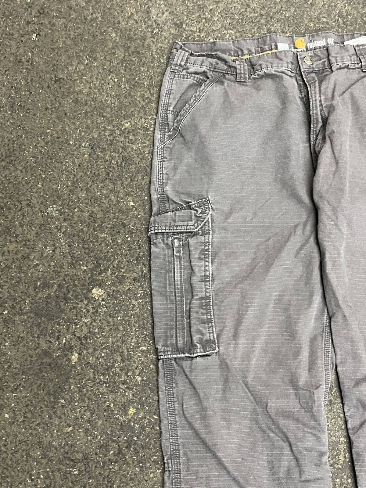 Carhartt × Vintage Carhartt cargo pants y2k streetwear hype baggy faded Size US 36 / EU 52 - 8 Thumbnail
