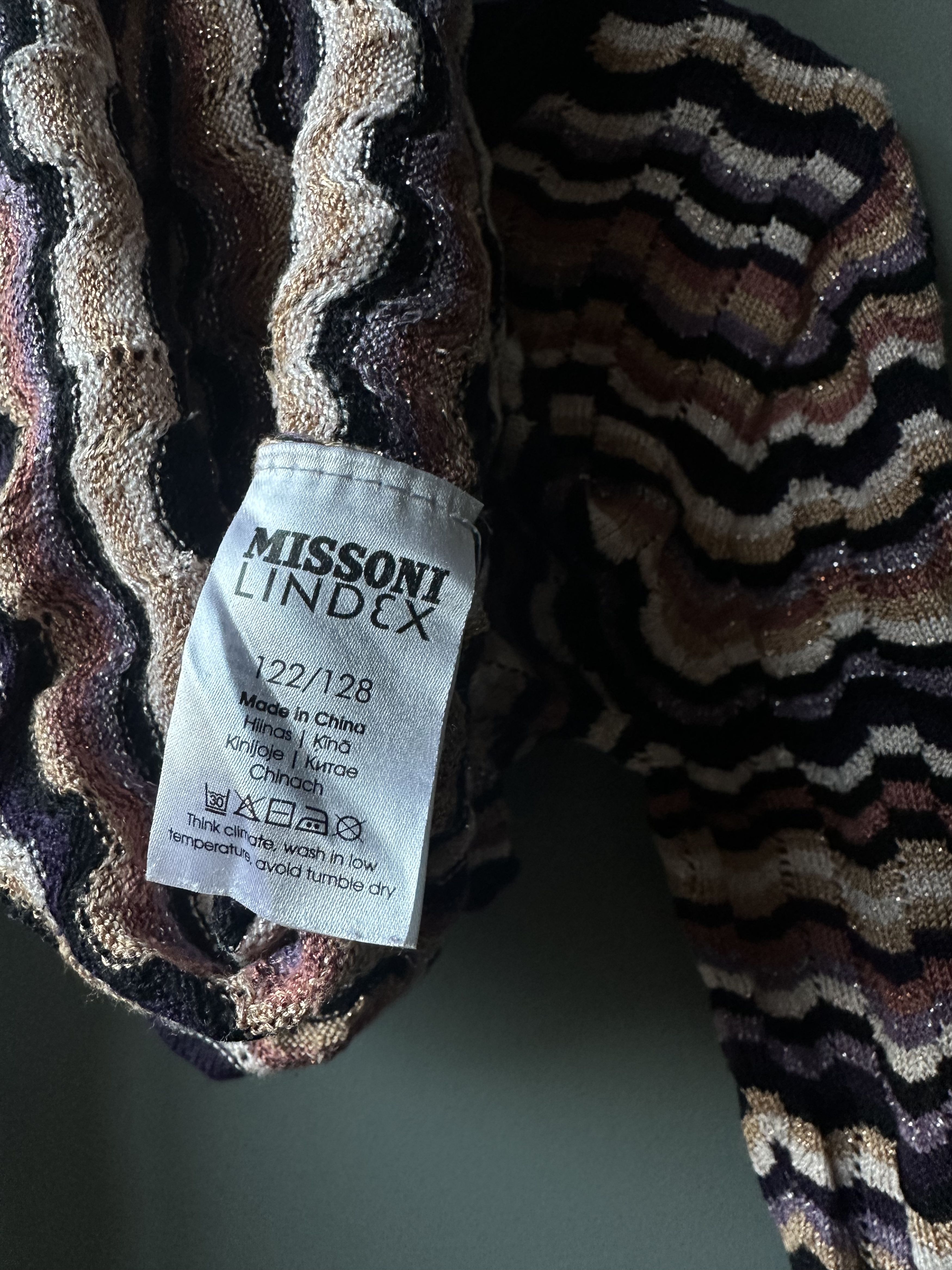 Missoni Kids Missoni Lindex Viscose Long Sleeve Size 122/128 Size XXS / US 00 / IT 34 - 5 Thumbnail