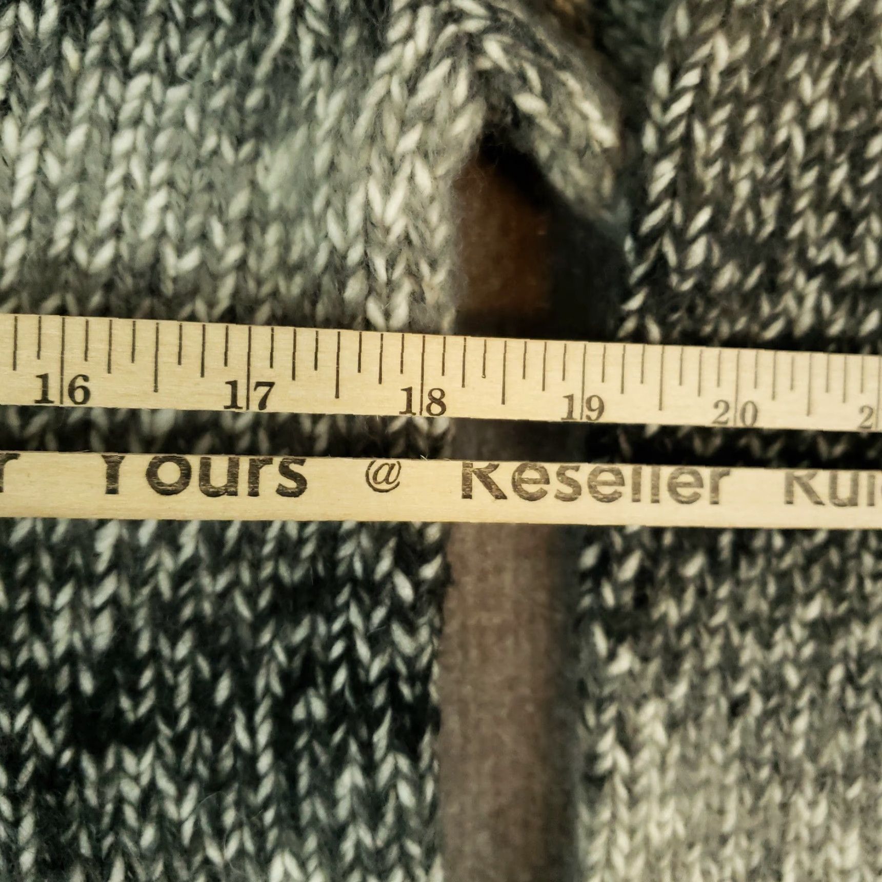 Gap VINTAGE Gap Sweater Womens Medium Gray 1/4 Zip Pullover Long Sleeve Mock Neck Size M / US 6-8 / IT 42-44 - 4 Thumbnail
