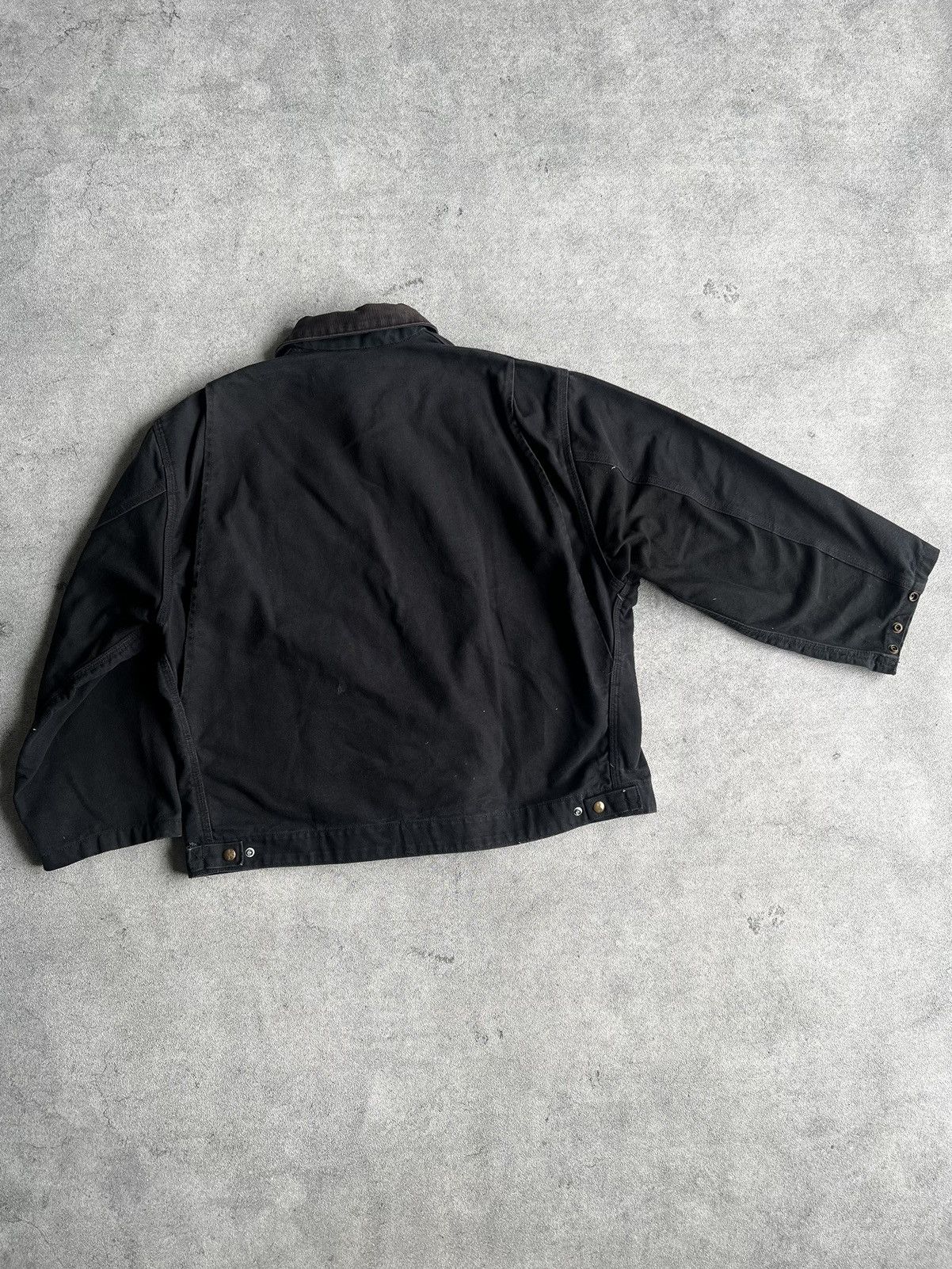 Carhartt × Carhartt Wip × Vintage Carhartt Detroit Jacket Black Size US L / EU 52-54 / 3 - 10 Thumbnail