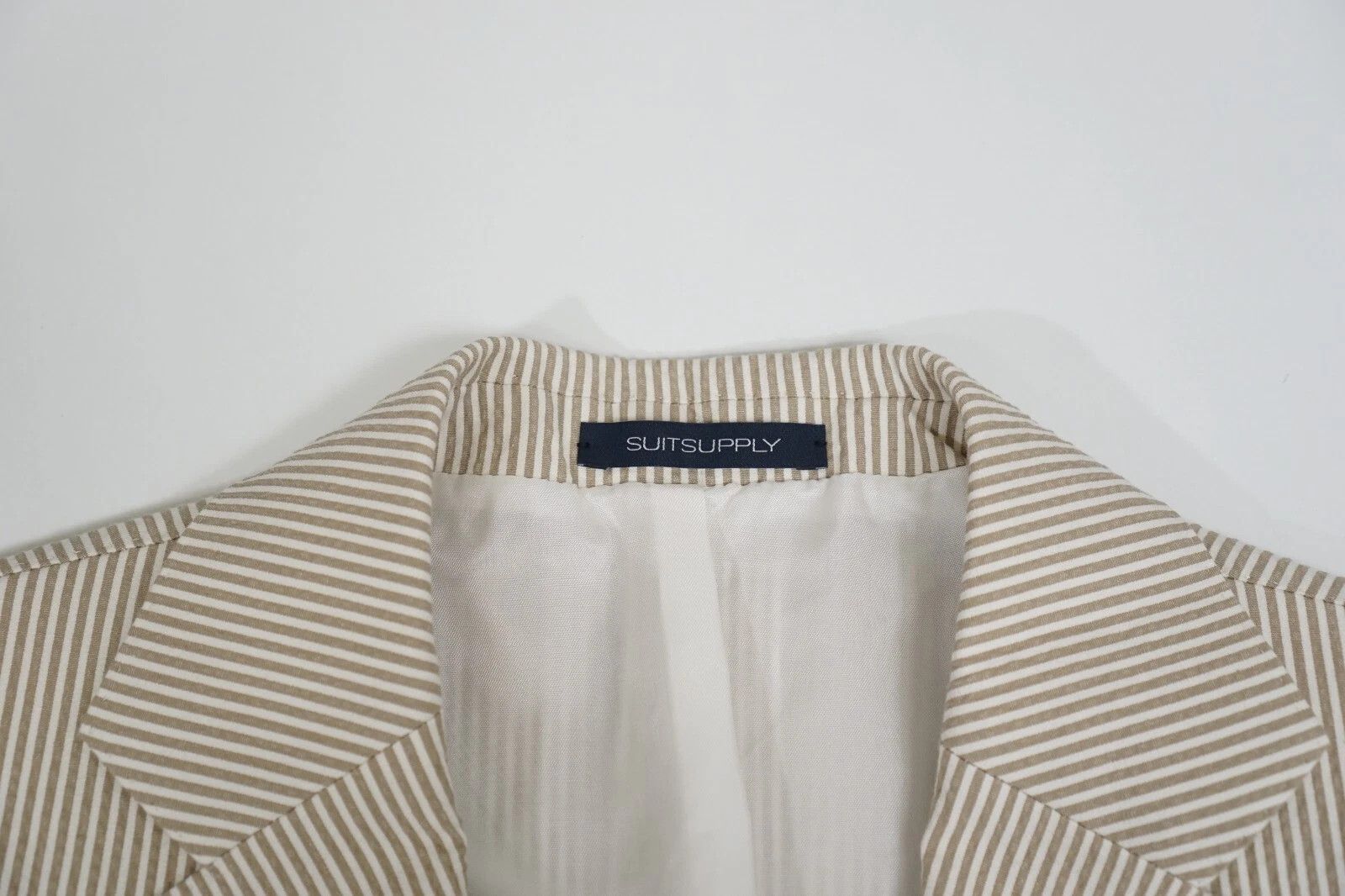 Suitsupply Men Suitsupply Blazer La Spalla Subalpino Beige 23 UK/US36S Size 36S - 3 Thumbnail