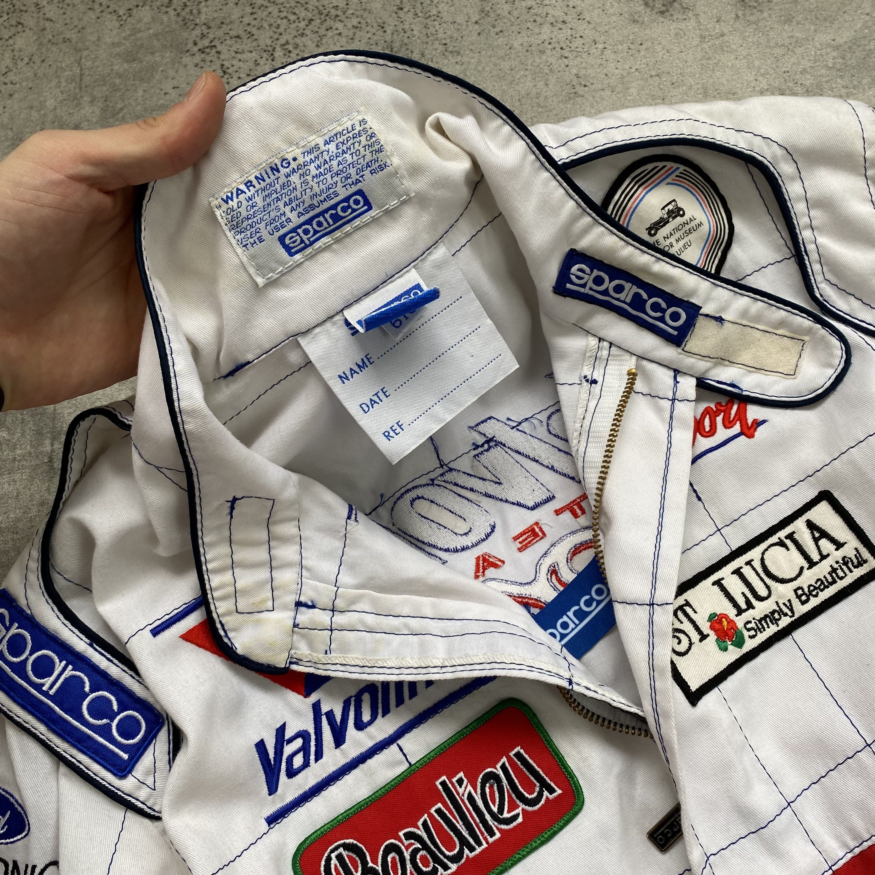 Ford × Formula 1 Vintage 90s SPARCO Valvoline Replica Ford Mondeo Suit Size US 30 / EU 46 - 7 Thumbnail